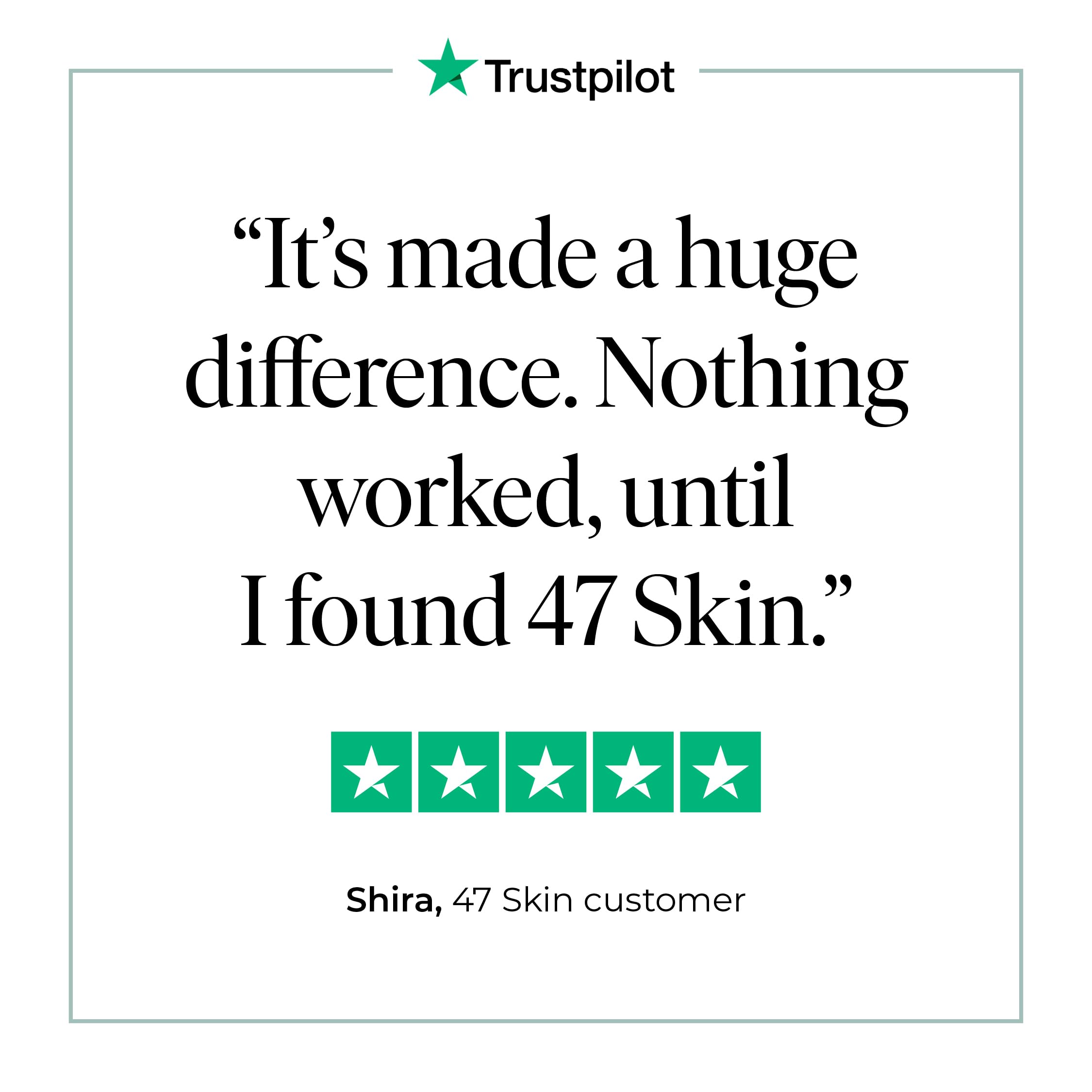 47 Skin | Hydrating Face Serum with Silver Chitoderm for ALL Skin Types | Clears Acne, Prevents & Heals Breakouts & Blemishes, Repairs Scars | Moisturises and Nourishes For Smooth Skin | 30ml