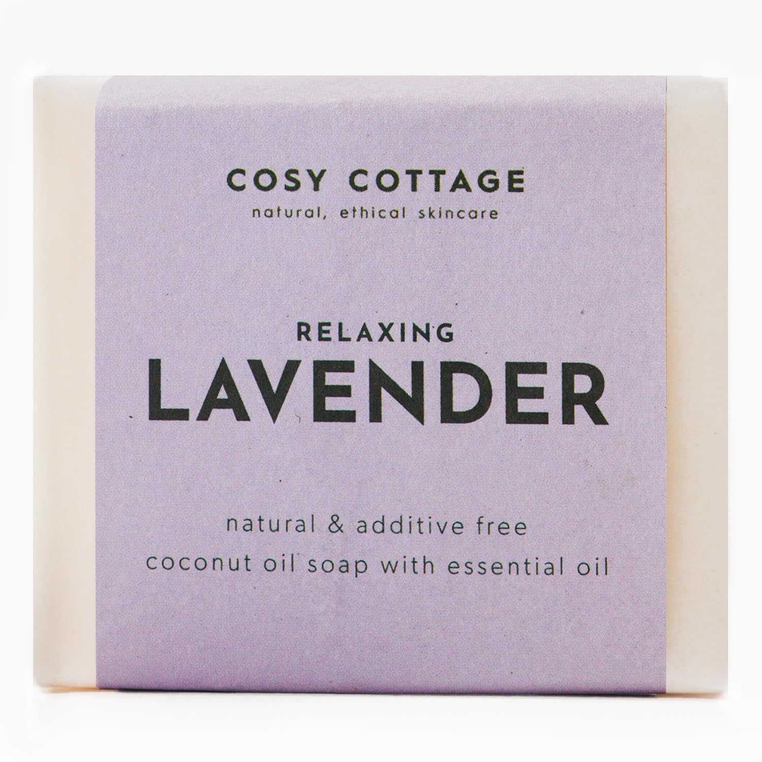 Cosy Cottage Therapeutic Hempseed & Patchouli Oil Soap Bar – 110g | Handmade, Natural & Moisturising Cleanser | Plastic Free, Palm Oil Free, SLS Free | Shower & Bath Soap | Gift for Women Halalzen