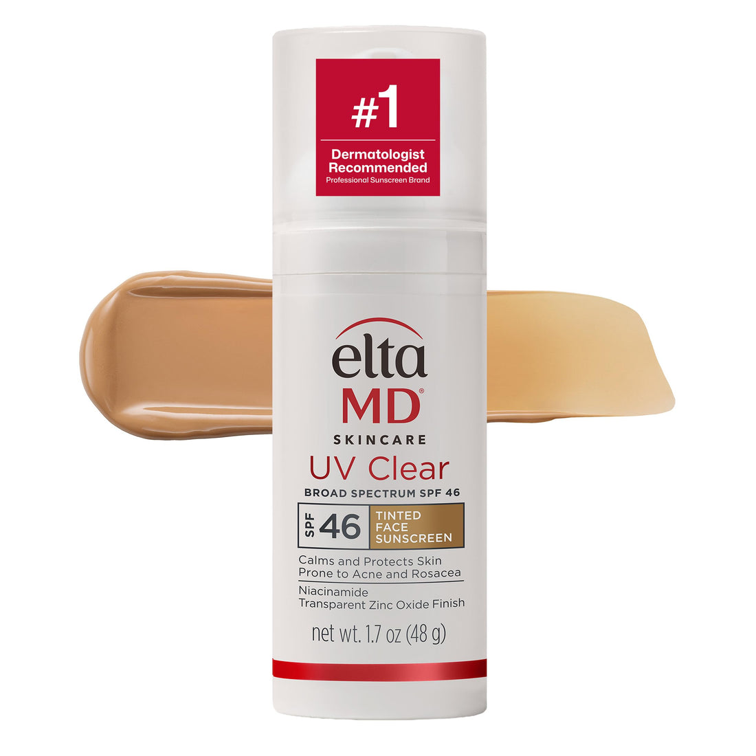 EltaMD UV Clear Face Sunscreen, Oil Free Sunscreen for Sensitive Skin with Zinc Oxide, Dermatologist Recommended Halalzen