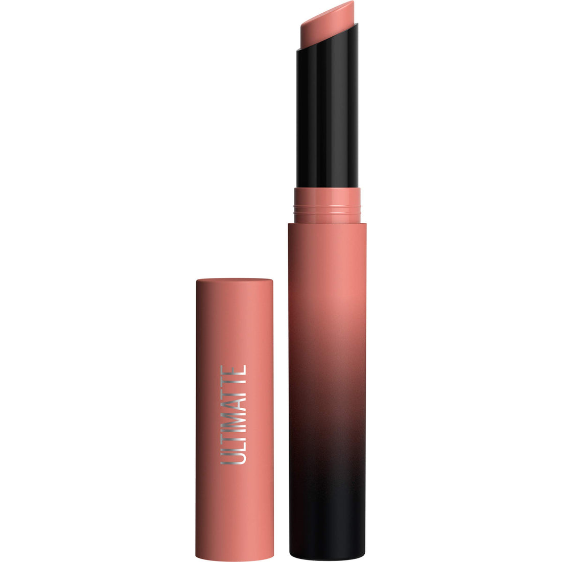 Maybelline Color Sensational Ultimatte Matter Lippenstift, nicht austrocknend, intensive Farbpigmente, More Truffle, Kakaobraun, 1 Stück