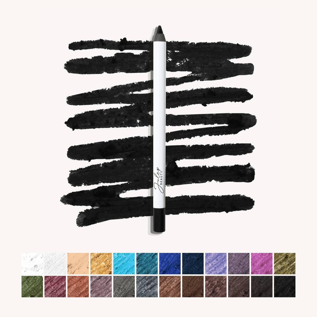 Julep When Pencil Met Gel Sharpenable Longwear Gel Eyeliner Pencil (Soft Black) High-Performance, Waterproof, Transfer & Smudge Proof Eyeliner Halalzen