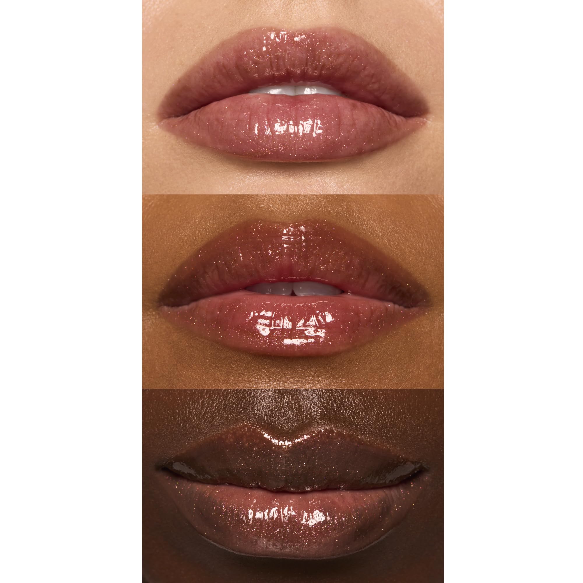 e.l.f. Glow Reviver Lip Oil, Nourishing and Hydrating with High-Shine Glimmer Finish & Sheer Wash of colour, Minty Scent, Non-Sticky, Vegan & Cruelty-free, Candy Coded