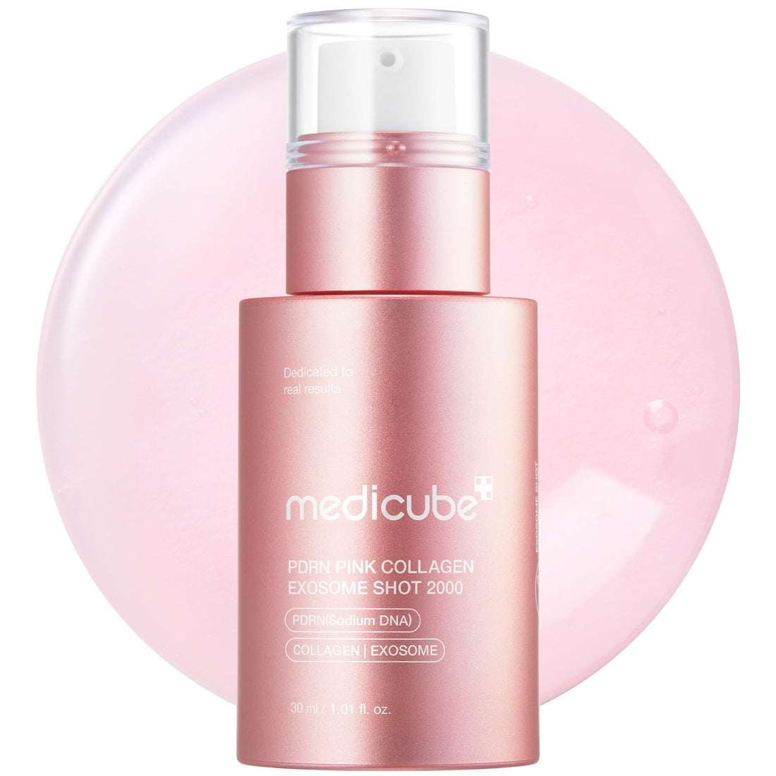 medicube Exosome Shot Zero 2,000 PPM Spicule Facial Serum | Liquid Skin Booster Serum | Exosome, AHA+BHA+PHA | Pore Care, Dead Skin Cells, Skin Texture | Korean Skincare, 1.01 fl.oz Halalzen