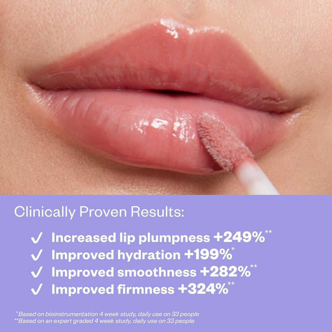 Kosas Wet Lip Oil Gloss - Hydrating Lip Plumping Treatment with Hyaluronic Acid & Peptides, Non-Sticky Finish (Malibu) Halalzen