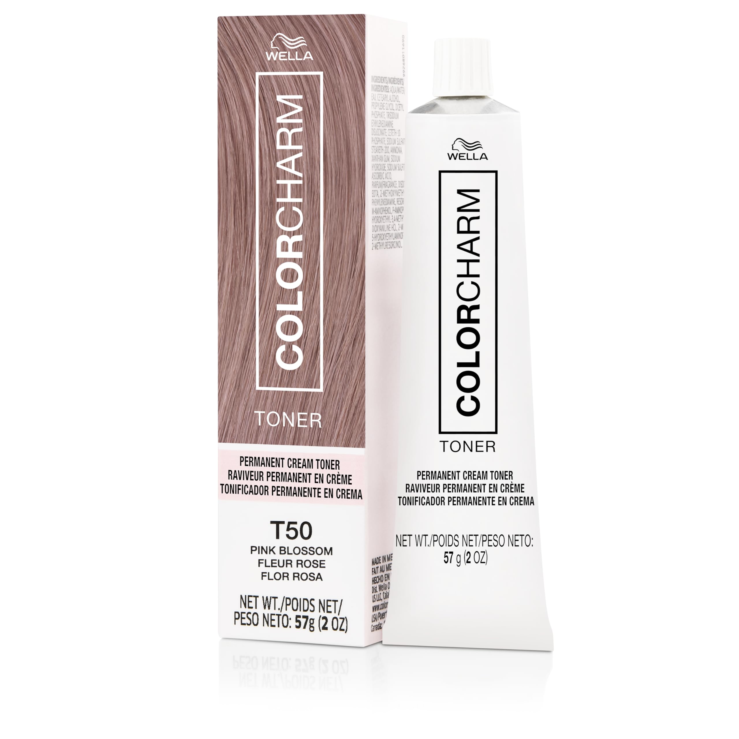 COLORCHARM Permanent Crème Hair Toner | Free of Animal-Derived Ingredients, Parabens Free & Gluten Free | 2 oz