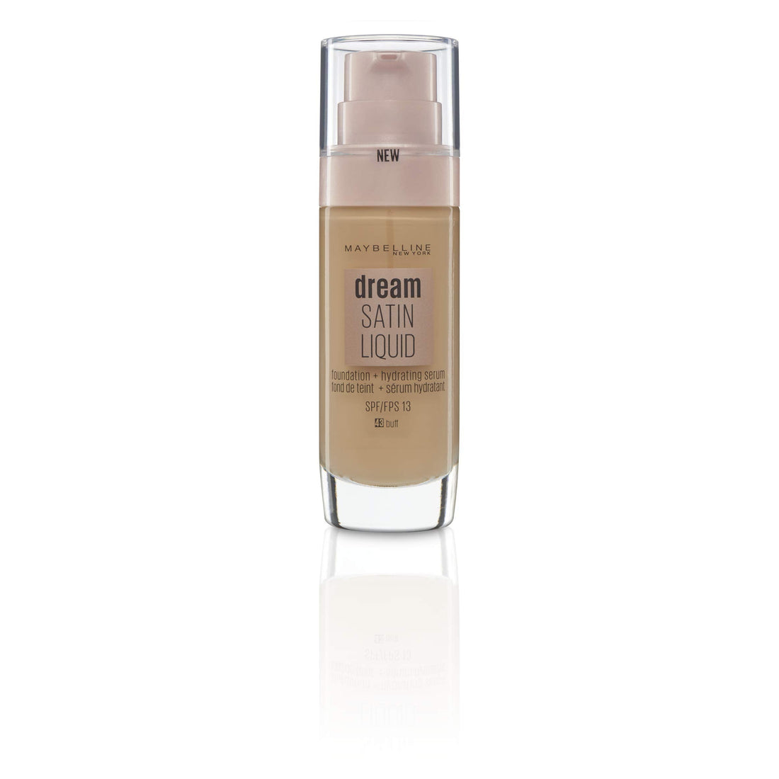 Maybelline Foundation, Dream Radiant Liquid Hydrating Foundation with Hyaluronic Acid and Collagen - Lightweight, Medium Coverage Up to 12 Hour Hydration, 30 Sand Halalzen