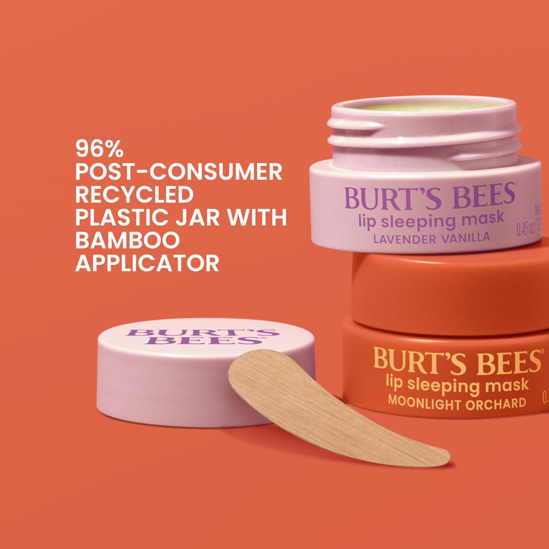Burt’s Bees Lavender Vanilla Lip Sleeping Mask, With Hyaluronic Acid and Squalane Moisturizer To Instantly Hydrate Lips, Overnight Mask and Treatment, 0.45 oz. Halalzen