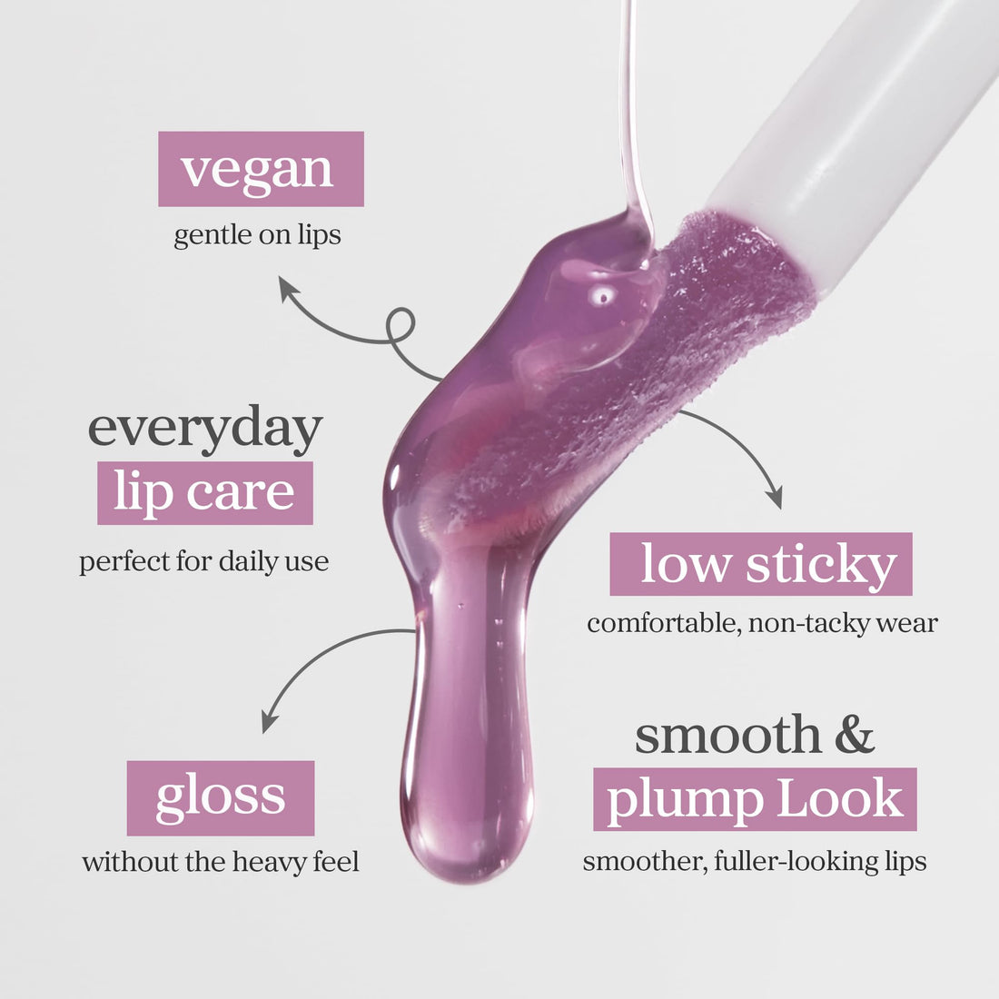NOONI Korean Lip Oil - Applepeony | Long-Lasting, Moisturizing, Plumping, Revitalizing for Dry Lips, Waterproof, No Peel Off, Hydrating Lip Stain, Stocking Stuffers, Cute Stuff, 0.12 FL Oz Halalzen