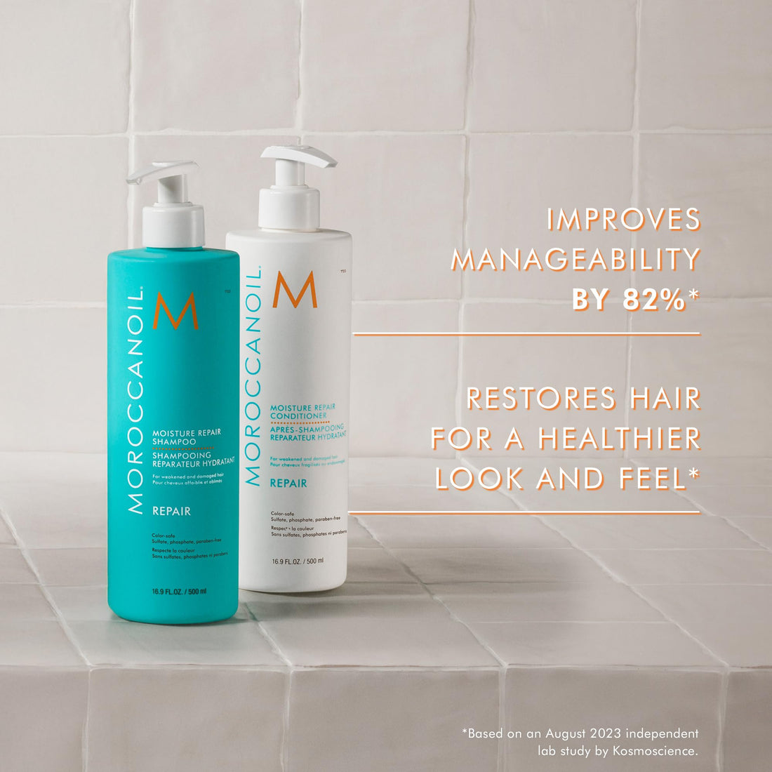 Moroccanoil Shampoo & Conditioner Half-Liter Set