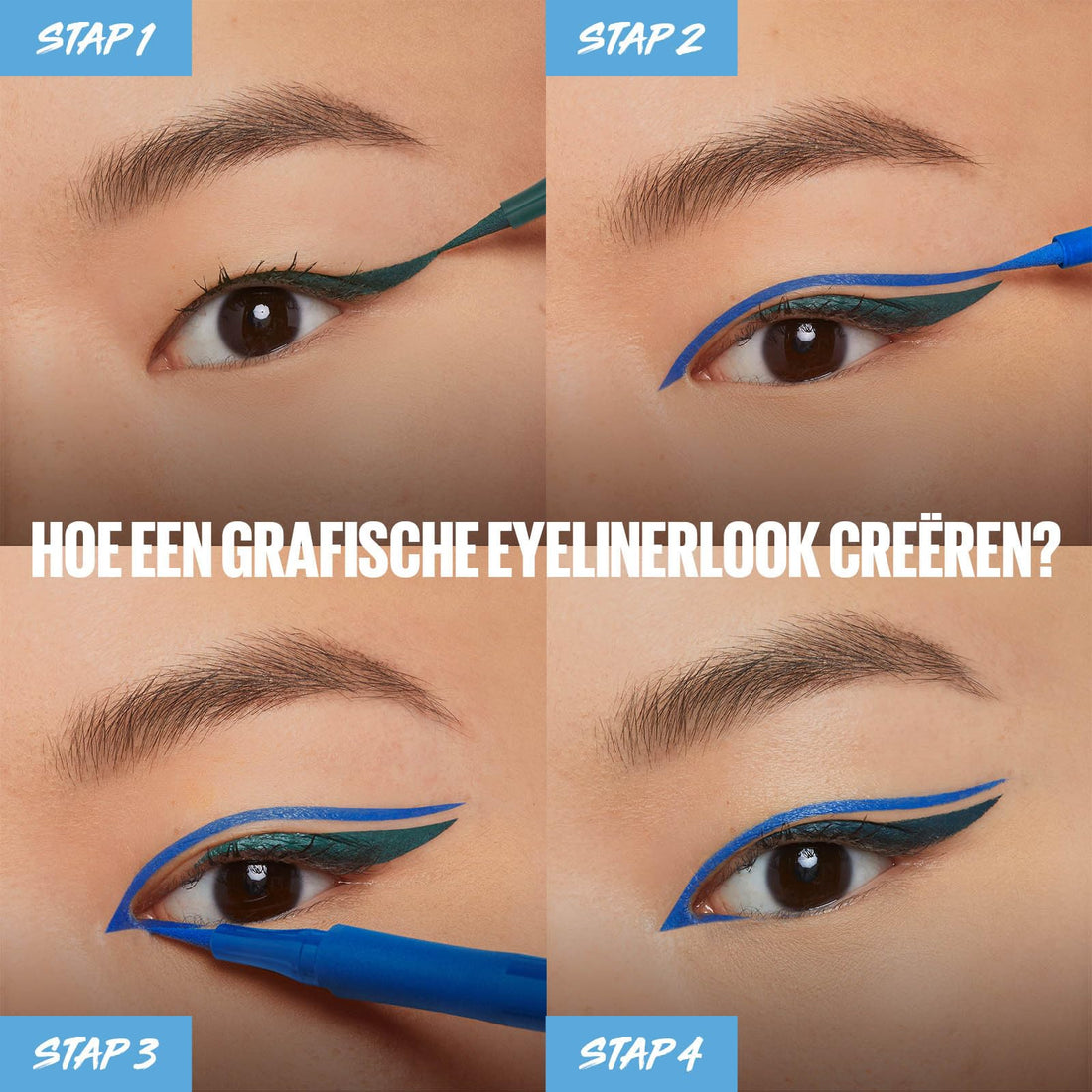 Maybelline Eye Liner, Hyper Precise Black Liquid Eye Liner, Ultra-Thin Defining Felt Tip Liner, Quick Drying Liquid Eyeliner, Ink Technology, Maybelline New York, Safe for Sensitive Eyes, Matte Black Halalzen