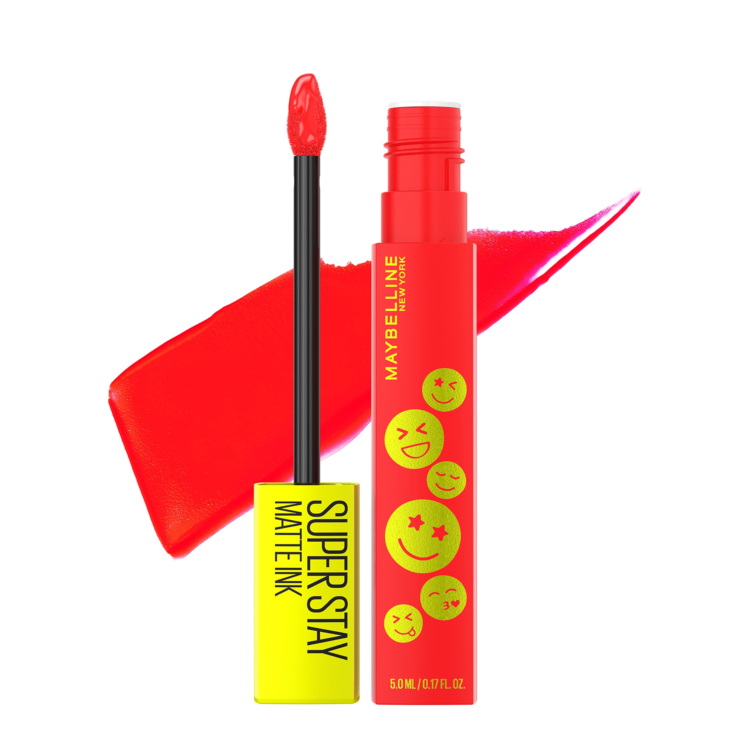 Maybelline Super Stay Matte Ink Liquid Lipstick Makeup, Long Lasting High Impact Color, Up to 16H Wear, Mover, Brown, 1 Count, Packaging May Vary