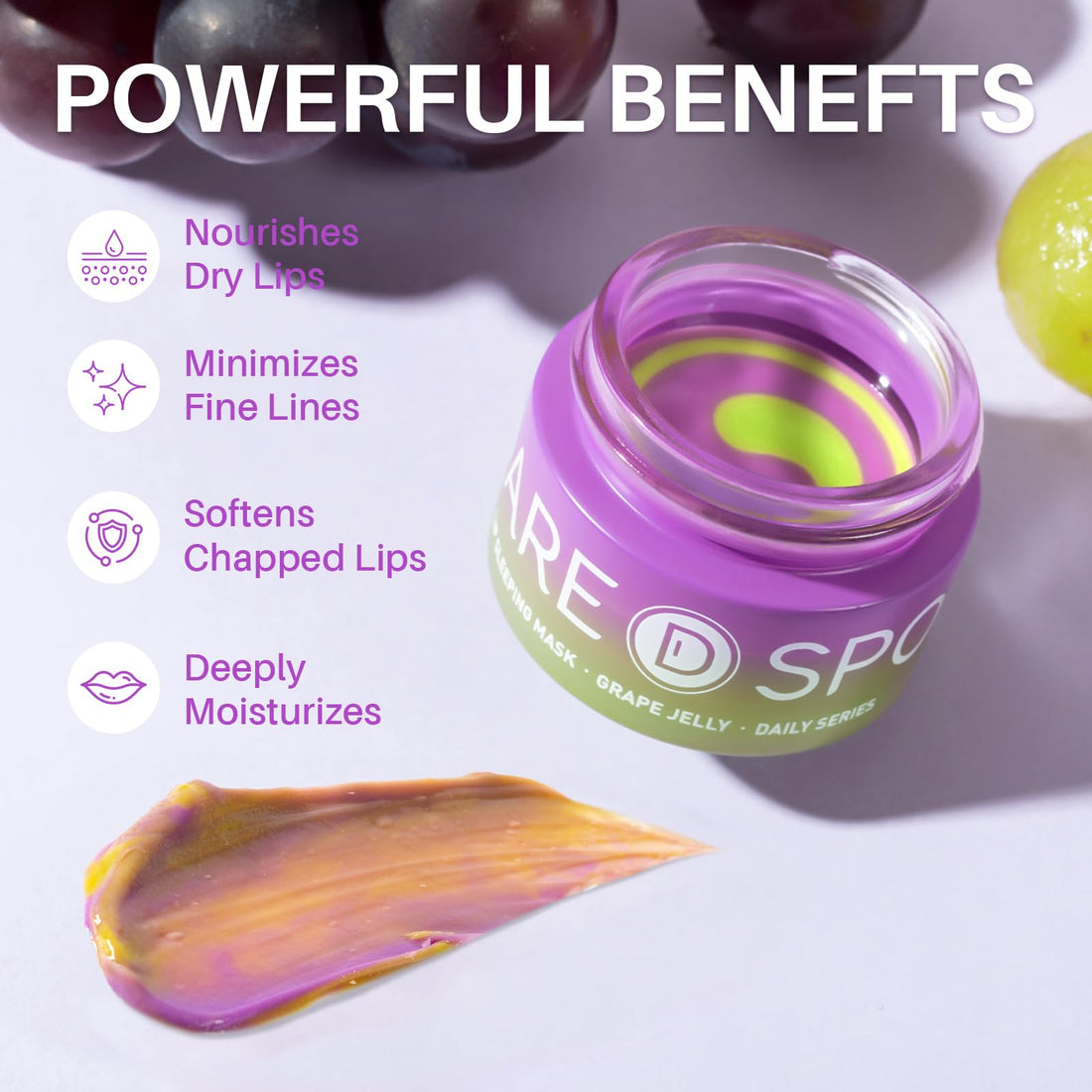 SPODARE Lemon Lip Mask, Hydrating Overnight Lip Sleeping Mask, Lip Moisturizer for Dry Cracked Lips Care, Dual-Color Lips Balm for Nourishing and Softening Lips, Minimizes Fine Lines - 12g Halalzen