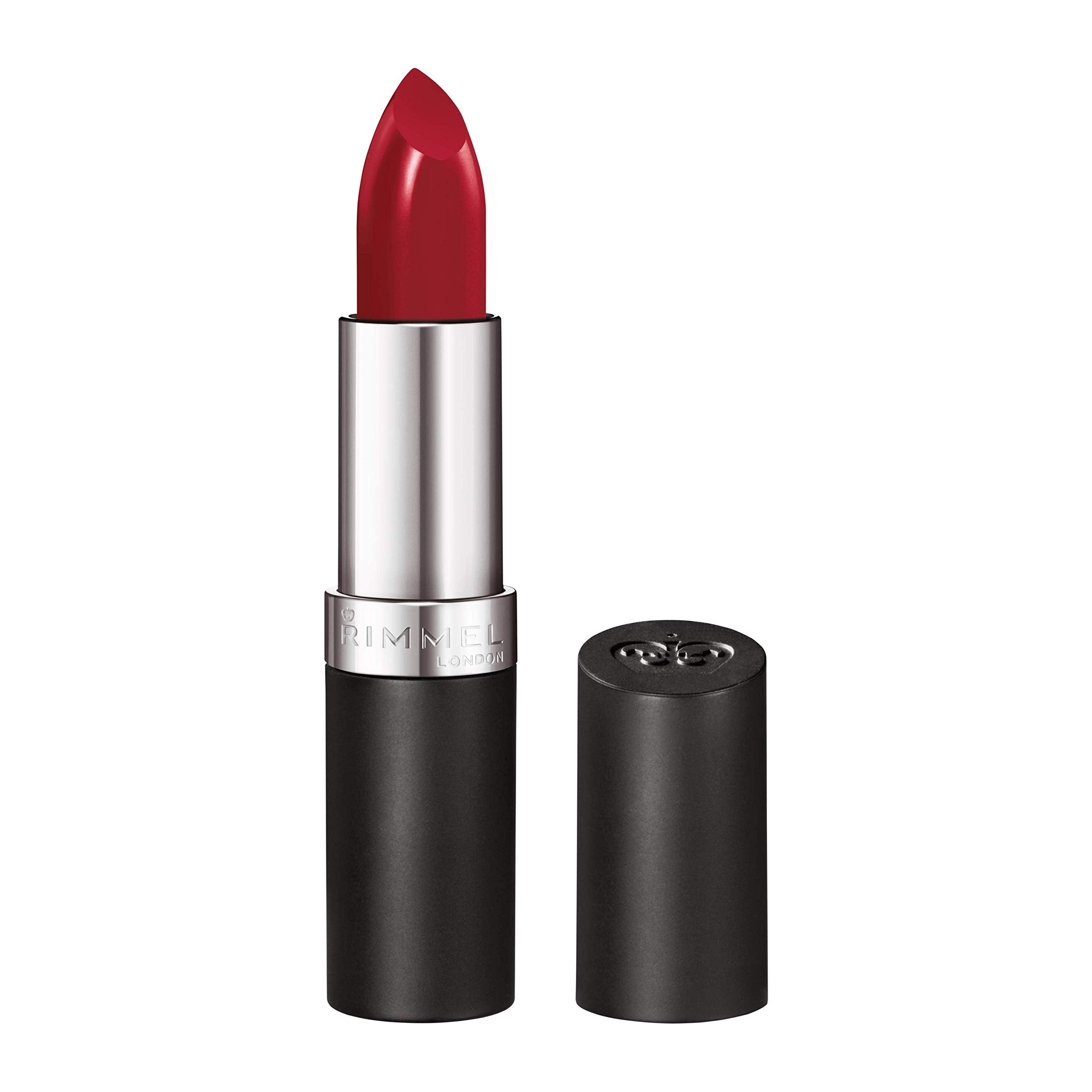 Rimmel Lasting Finish Lipstick 206 Pink-Key-Promise, Creamy Satin Finish, Long Lasting 8 HR Wear, Comfortable Formula, Rich Pigment Halalzen