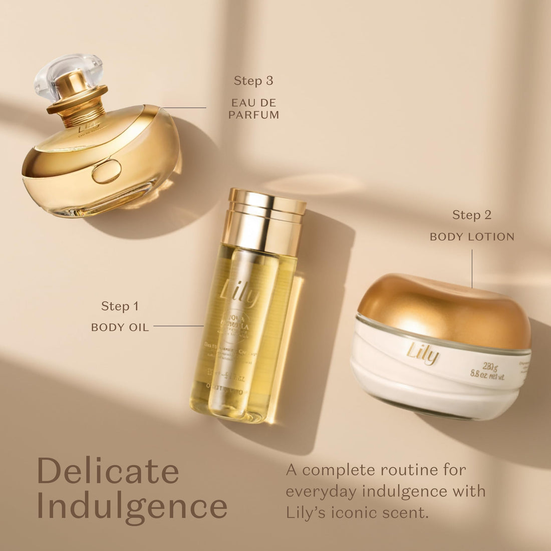 O Boticário Lily Eau de Parfum - Long Lasting Perfume for Women - 2.5 oz / 75 ml, Premium Brazilian Floral Fragrance with Lily & Jasmine Notes, Elegant Signature Scent, Women's Perfume Gift