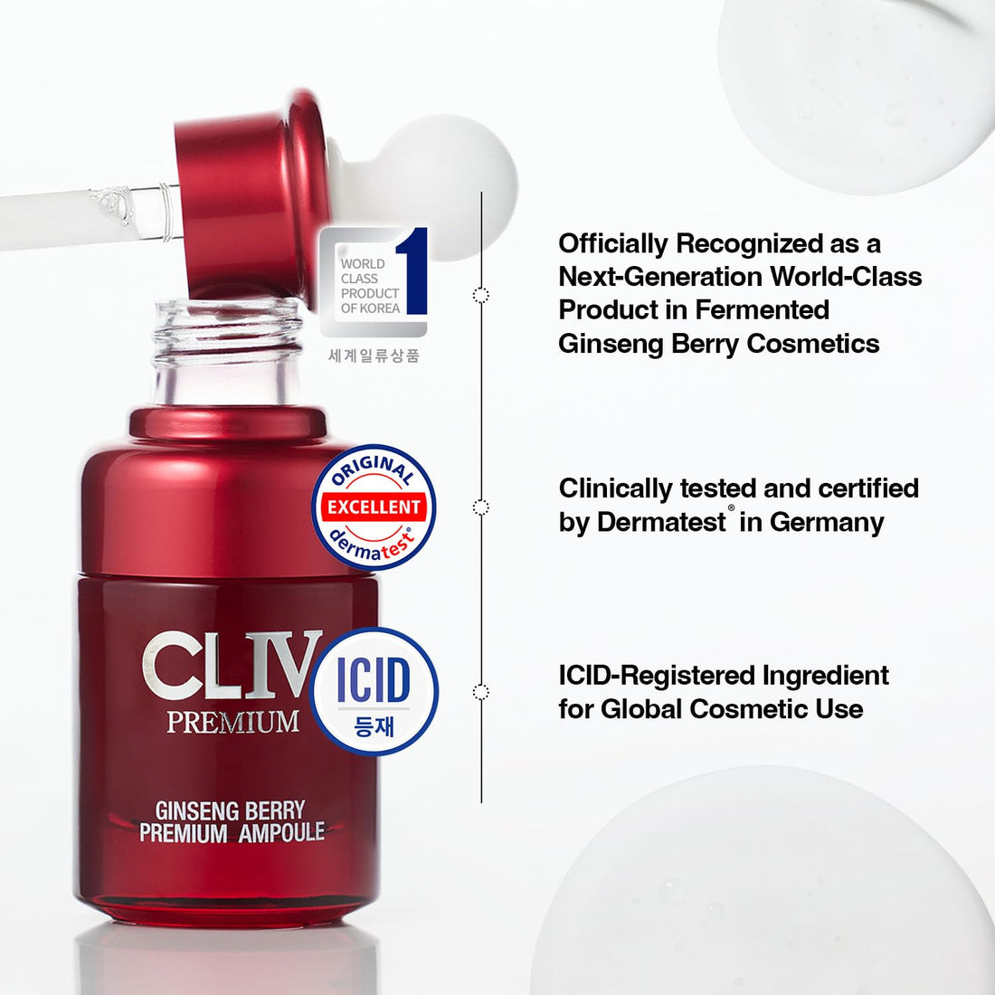 CLIV Multi Hyaluronic Hydrating Ampoule | 85% Hyaluronic Acid, 8-Layer Hydration, Ceramides & Panthenol for Deep Moisture Care | Korean Skincare Nourishing Serum | 1.01 Fl Oz (Pack of 1) Halalzen