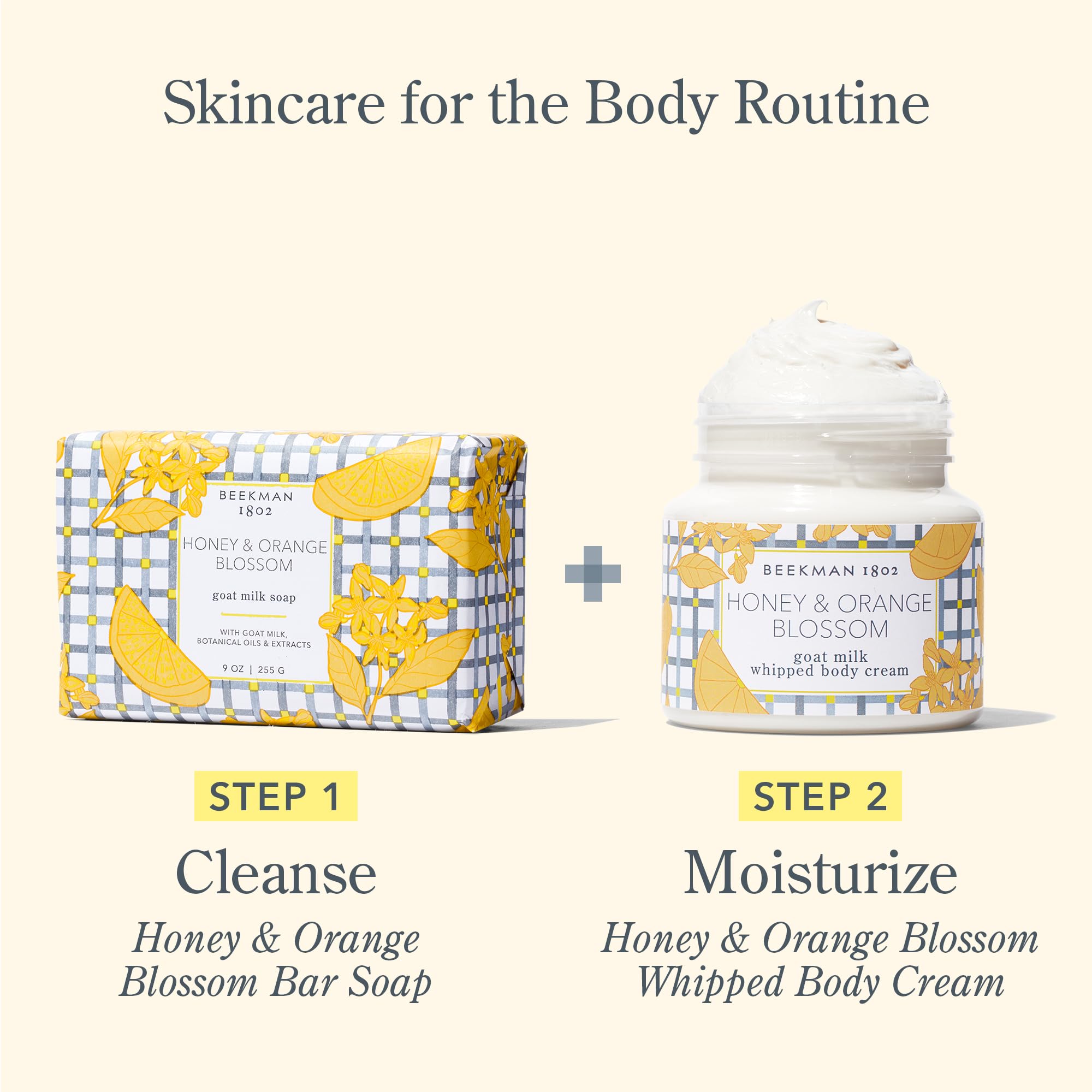 Beekman 1802 Whipped Body Cream – Rich Body Butter & Moisturizing Body Cream, Goat Milk Lotion, Shea Butter & Vitamin E, Hydrating Body Moisturizer for Dry Skin - Pure 8 oz Halalzen