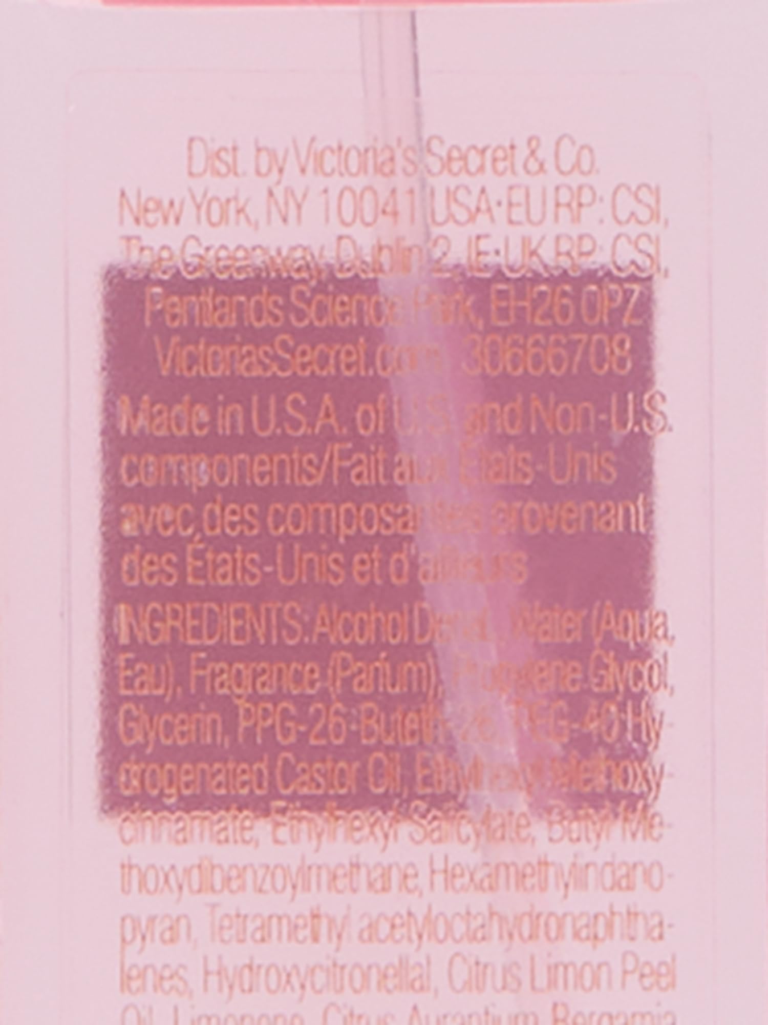 Victoria's Secret Bombshell Mini Fragrance Mist, Notes of Purple Passion Fruit, Shangri-La Peony & Vanilla Orchid, Travel Size Body Spray for Women (2.5 oz)
