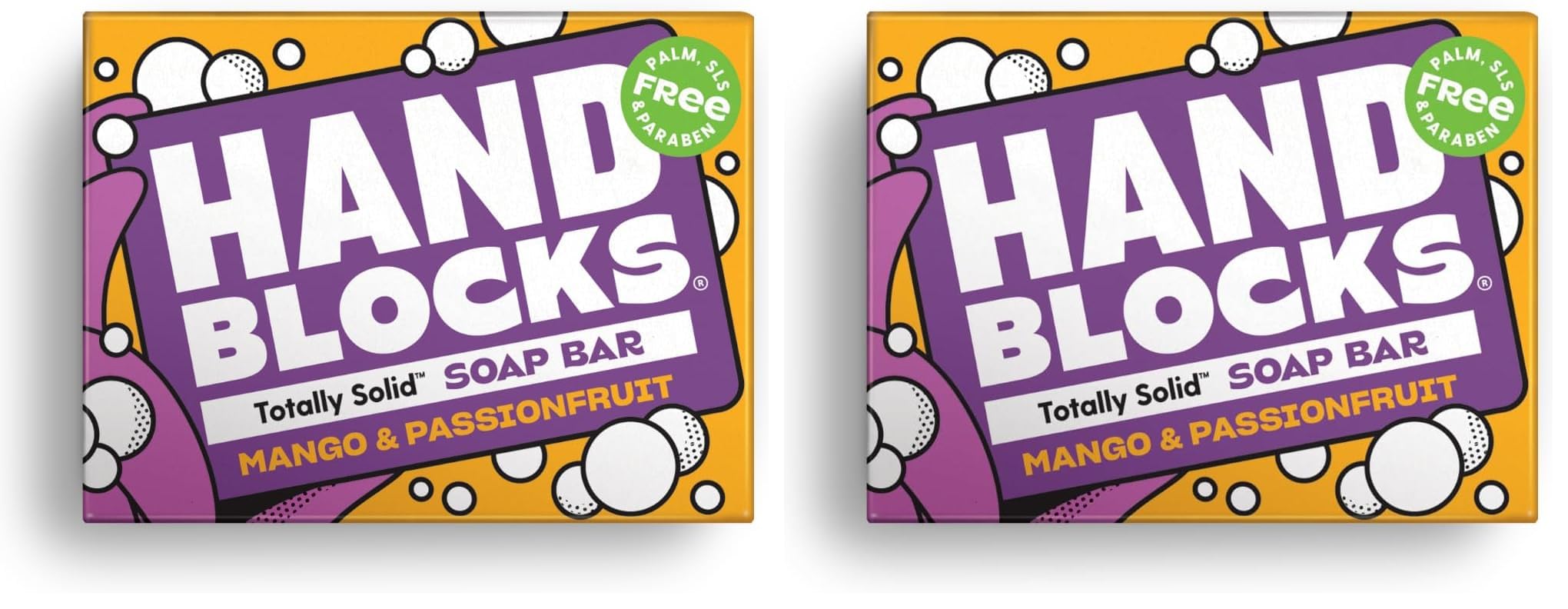 Hand Blocks: Cedarwrood & Eucalyptus (6 Pack) - Cold Processed Natural Soap Bars - Plastic, Palm, SLS, SLES & Paraben Free Halalzen