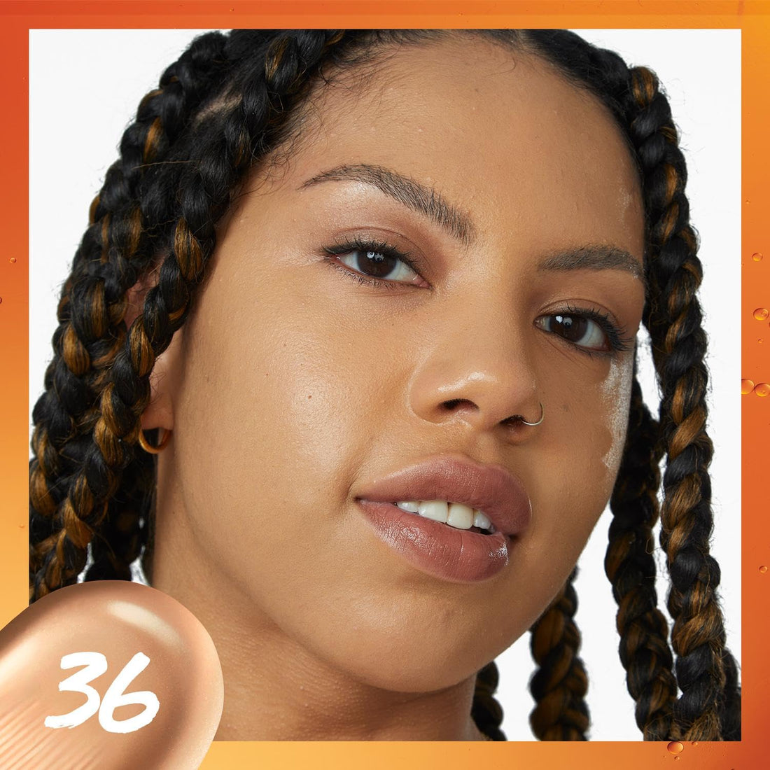 Maybelline Super Stay Skin Tint Foundation, With Vitamin C*, Brighten and Glow Serum Foundation with Long-Lasting, Buildable Coverage, Up to 24H Wear, Vegan Formula, Shade 06 Halalzen