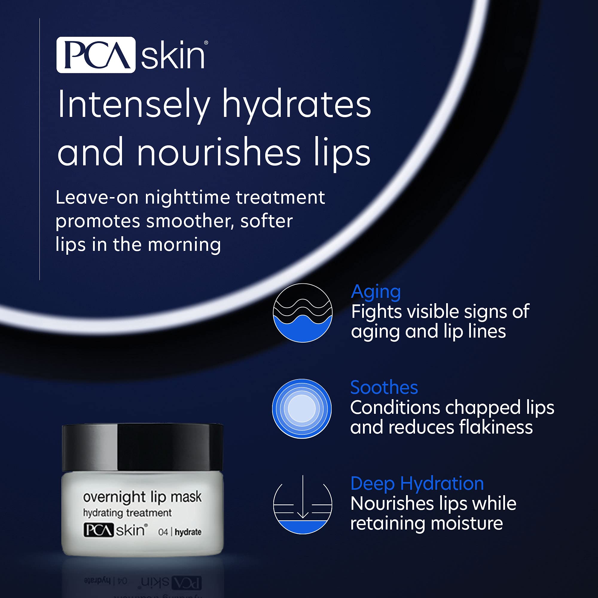 Overnight Lip Mask — Ultra Hydrating Nighttime Mask Treatment to Nourish Lips (0.46 oz) Halalzen