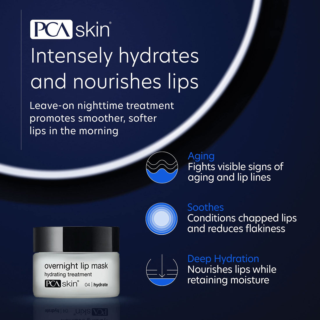 Overnight Lip Mask — Ultra Hydrating Nighttime Mask Treatment to Nourish Lips (0.46 oz) Halalzen