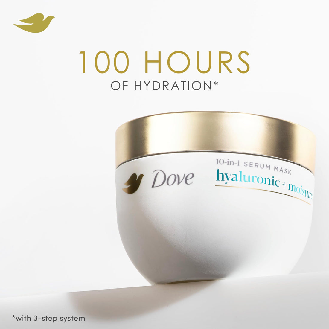 Dove Hair Intensive Repair 10in1 Serum Mask for Damaged Hair with Bio-Protein Care Technology and Amino Serum 9.2 fl oz Halalzen