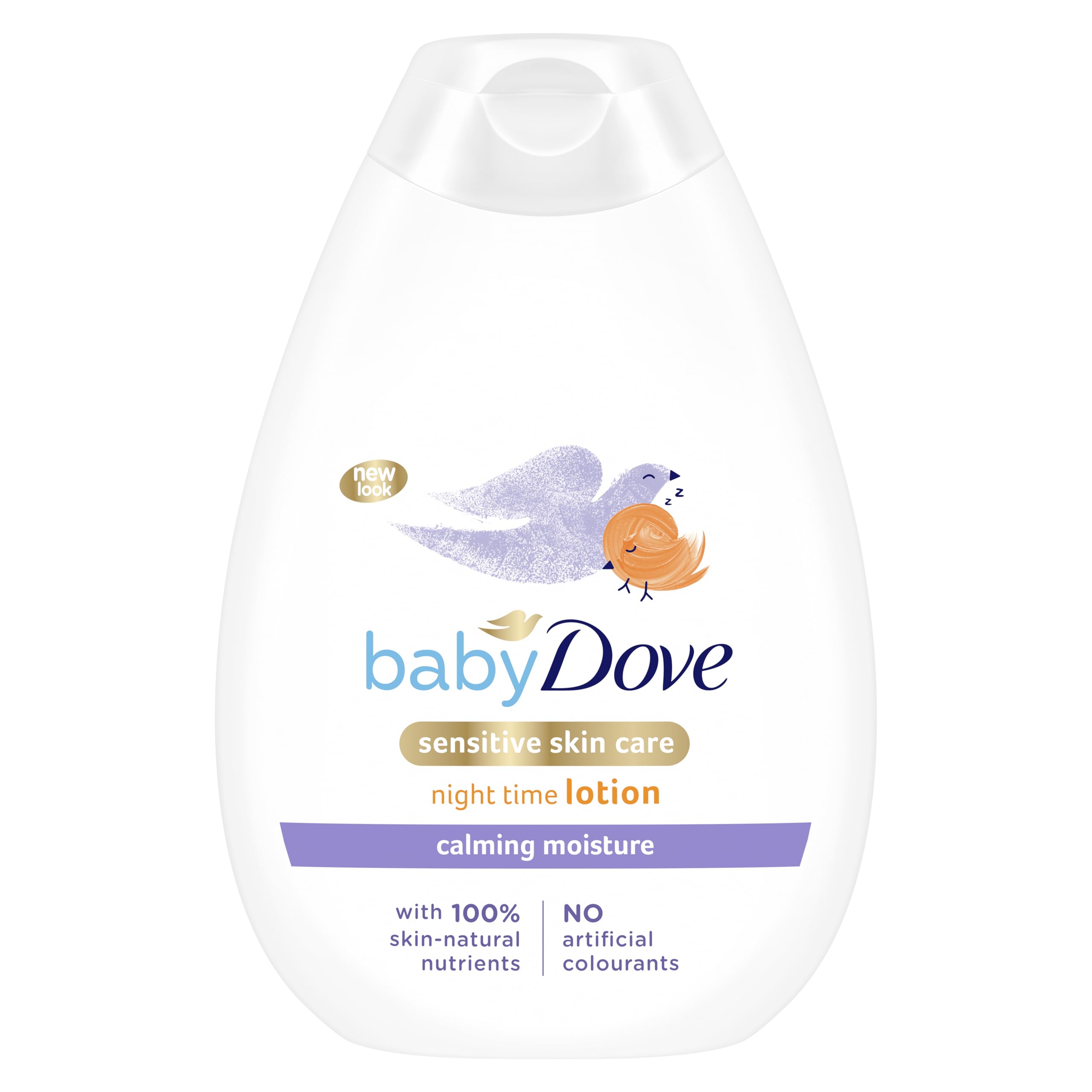 Baby Dove Calming Night Time Lotion – Gentle Chamomile Baby Moisturiser for Sensitive Skin, Relaxes & Soothe Before Bed, 3 x 400ml Halalzen