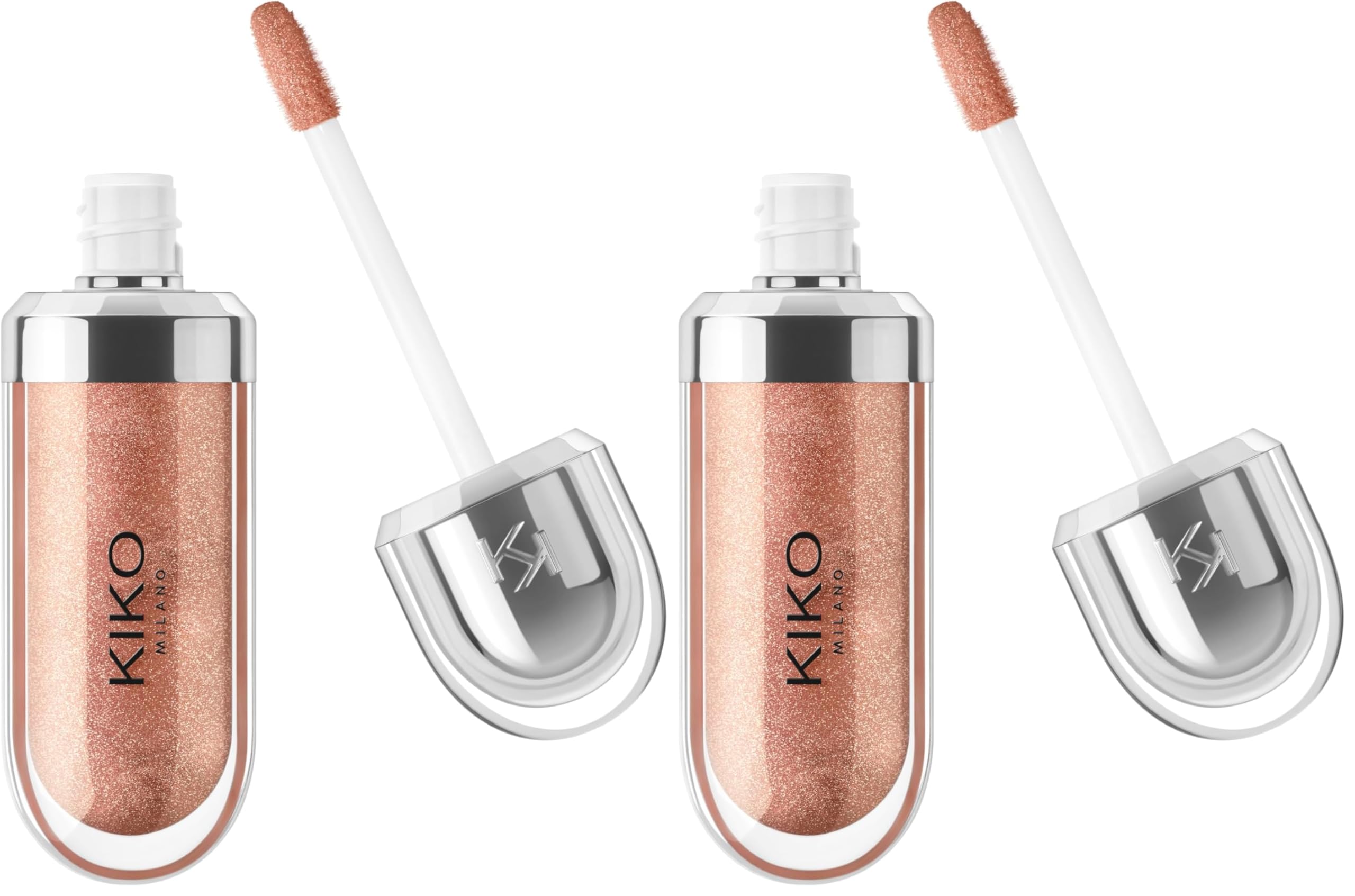 KIKO Milano 3D Hydra Lipgloss 17 I Hydrating Lip Gloss for Plumped 3D Shine, Non-Sticky Lipstick Gloss with Wand Applicator, Long Lasting Comfort, Professional Lip Products by KIKO Milano Halalzen