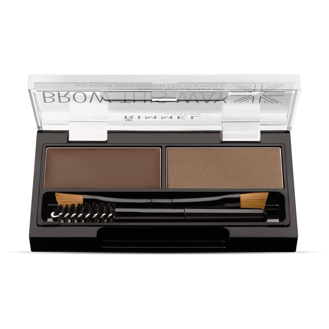Rimmel London Brow This Way Eyebrow Powder Sculpting Kit, 1.3g