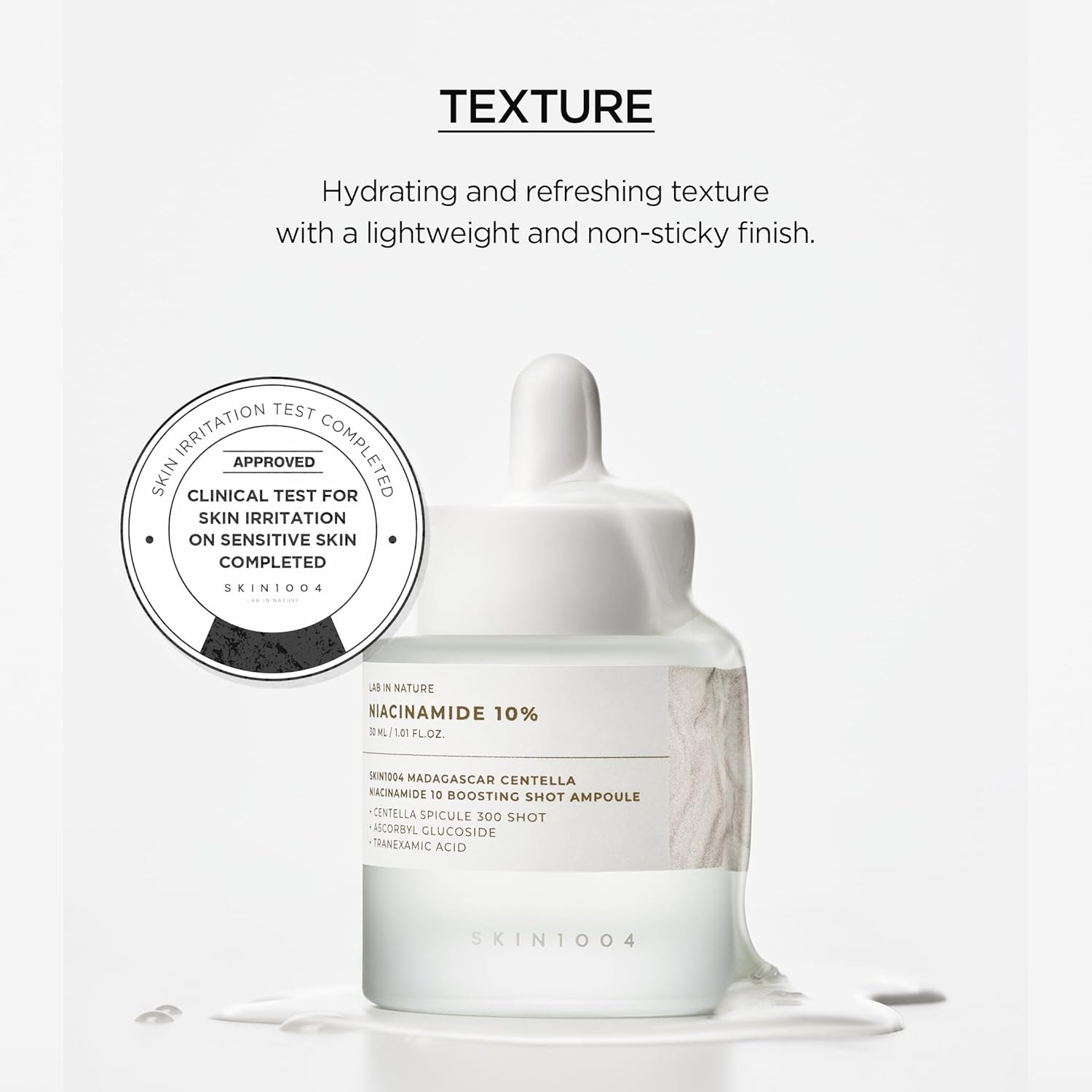 SKIN1004 Madagascar Centella Niacinamide 10 Boosting Shot Ampoule, 30 ml