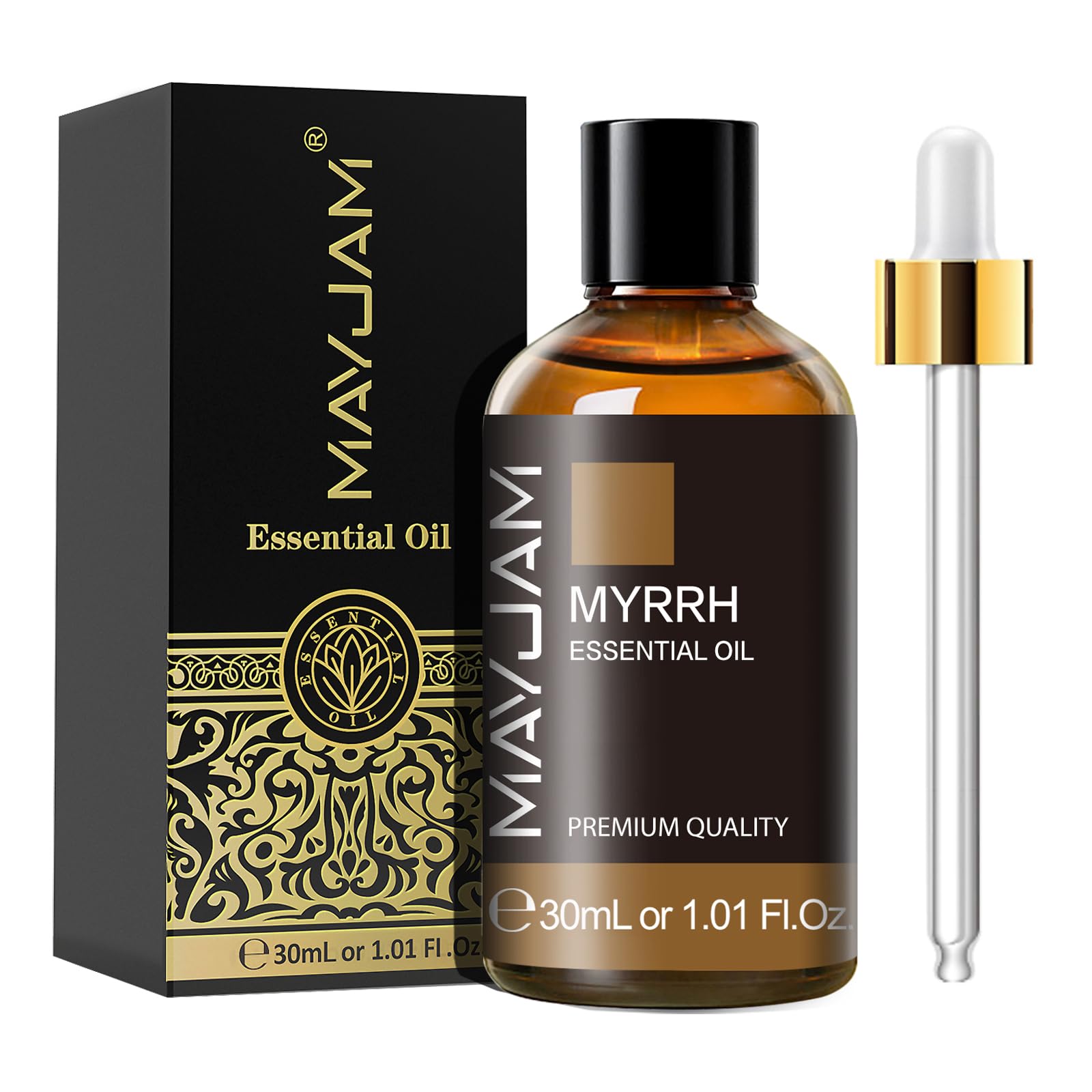 MAYJAM Sandalwood Essential Oils 100ML, Sandalwood Oil for Diffuser, Humidifier, DIY, Home, Office