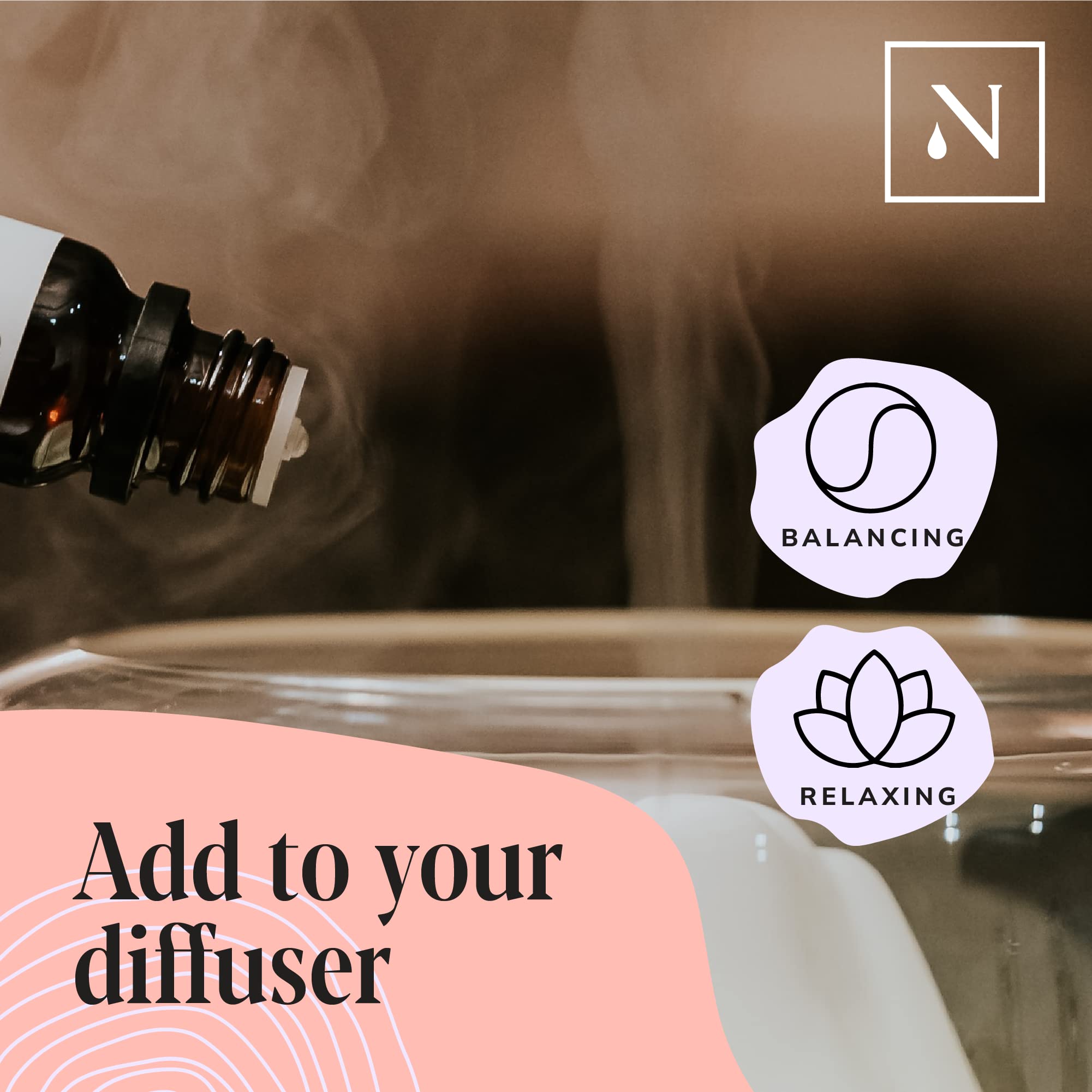 Nikura Essential Oils Blends Gift Set | Calming Essential Oils for Diffusers for Home, Sleep, Wax Melts | Relaxing Aromatherapy Oils | UK Made & Vegan