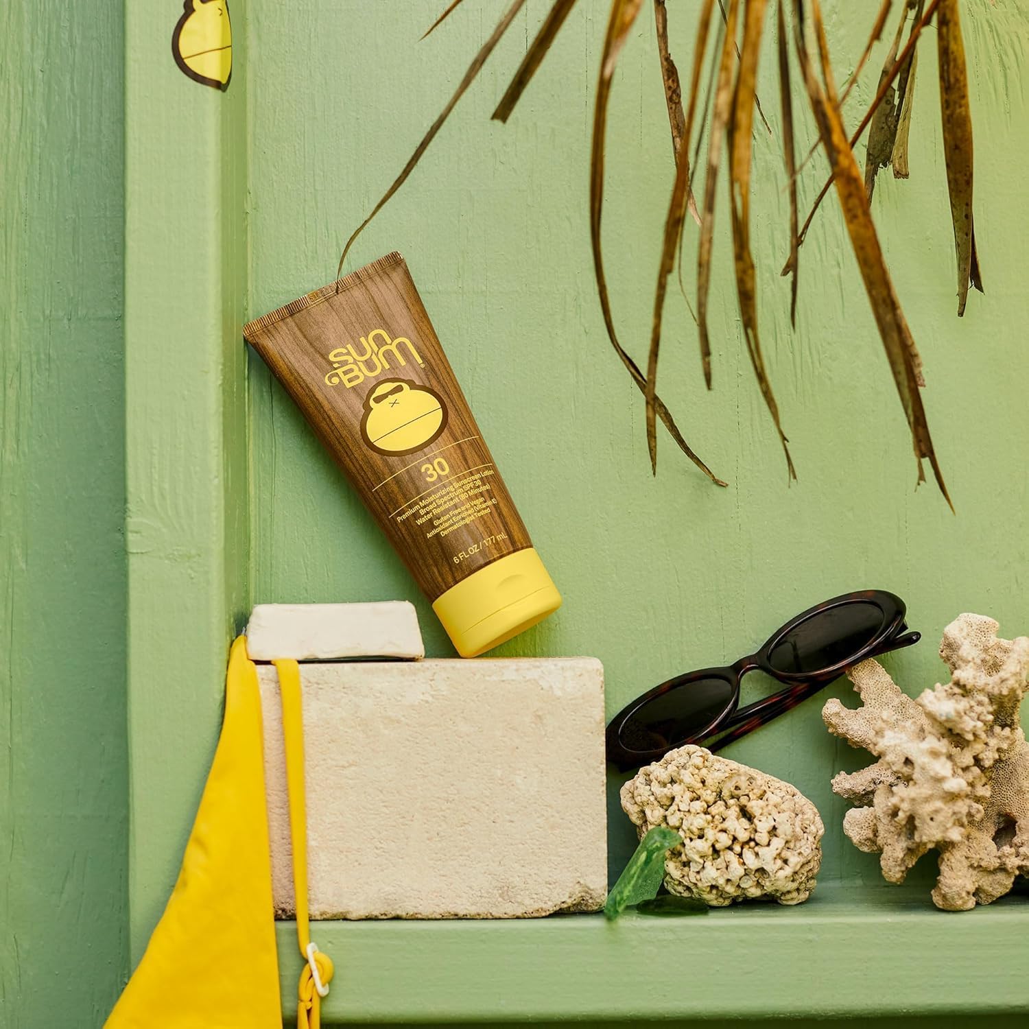 Sun Bum Original SPF 50 Sun Cream Lotion, Moisturizing Sunscreen with Vitamin E, Vegan and Reef Friendly, Broad Spectrum UVA/UVB Protection, 177ml