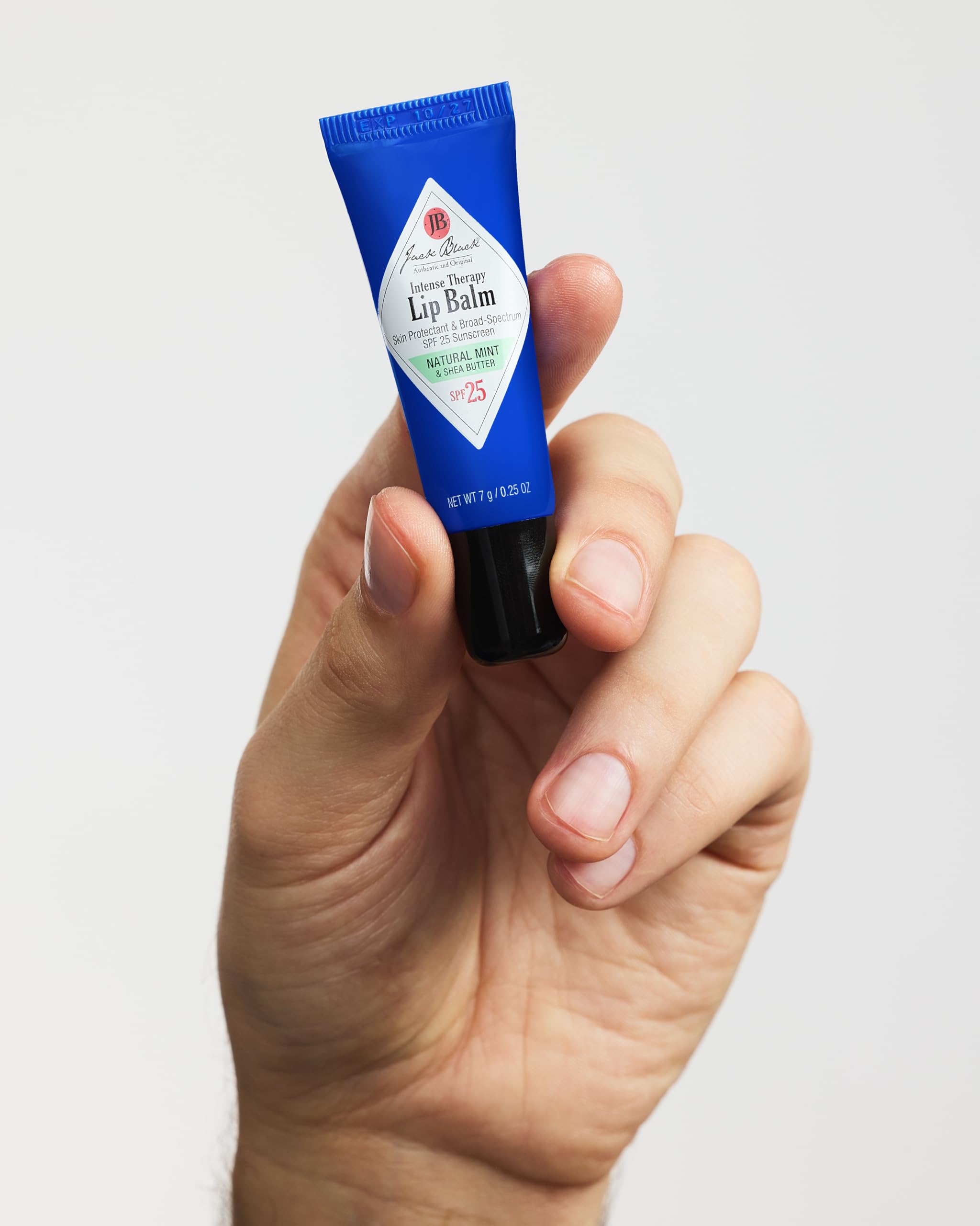 Jack Black Intense Therapy Lip Balm, 0.25-Oz. – SPF 25 Sun Protection, Lip Moisturizer, Hydrating Lip Balm with SPF, Lip Sunscreen Halalzen