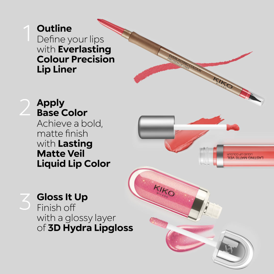 KIKO Milano 3D Hydra Lipgloss 17 I Hydrating Lip Gloss for Plumped 3D Shine, Non-Sticky Lipstick Gloss with Wand Applicator, Long Lasting Comfort, Professional Lip Products by KIKO Milano Halalzen