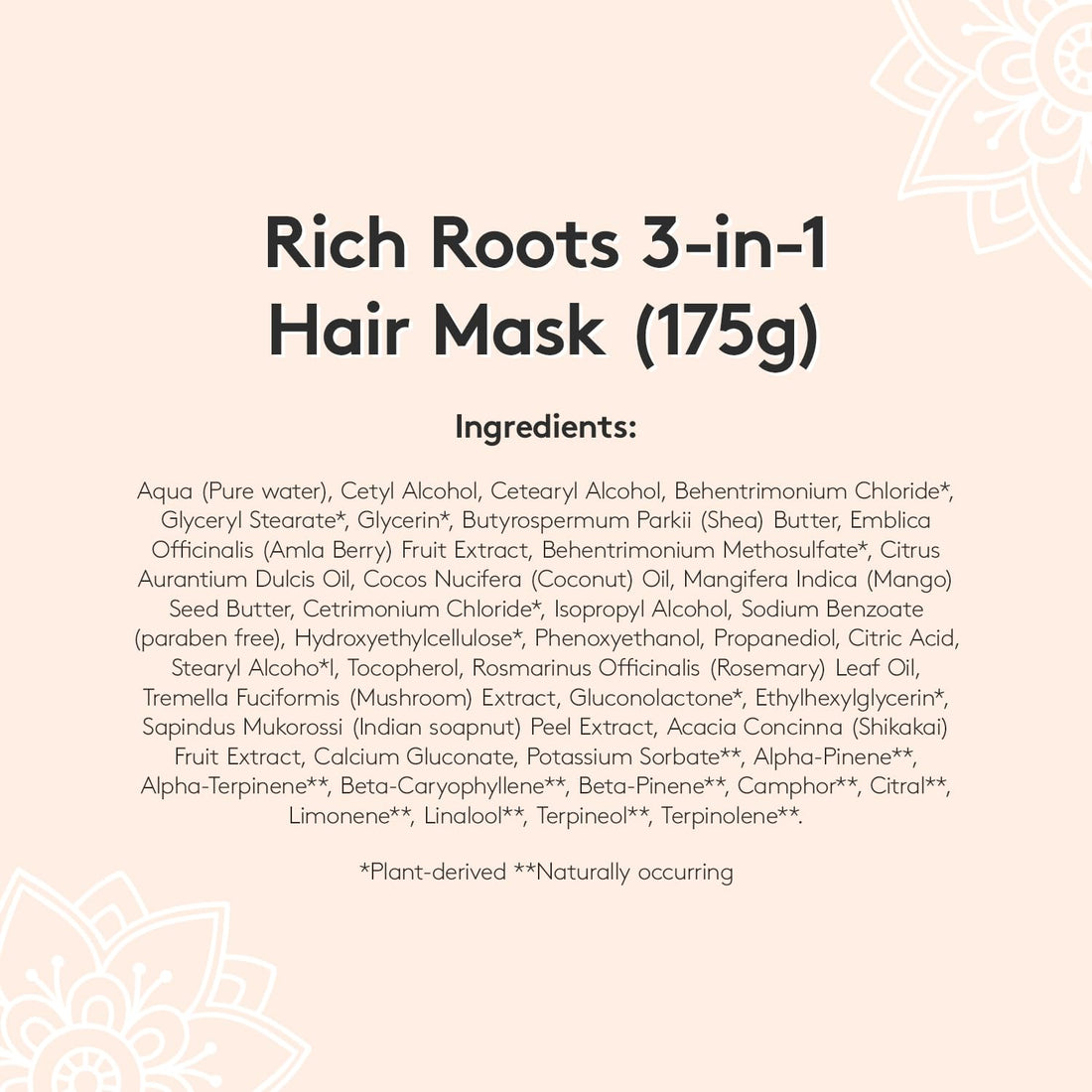 Delhicious Amla Hair Oil & Rosemary Oil Conditioner for Hair Growth - Rich Roots Vegan Conditioner for Thinning Hair, Damaged Hair, Dry Scalp - Shea Butter & Argan Oil - Ayurveda, Sulphate Free, 250ml