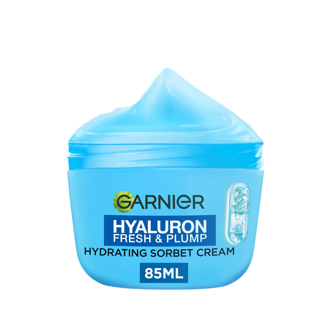 Garnier Vitamin C* Fresh & Bright Hydrating Sorbet Cream, 4% Vitamin C* & Niacinamide, Ultra Fresh & Light, For Dull, Uneven Skin, Cruelty Free International & Vegan - 85ml