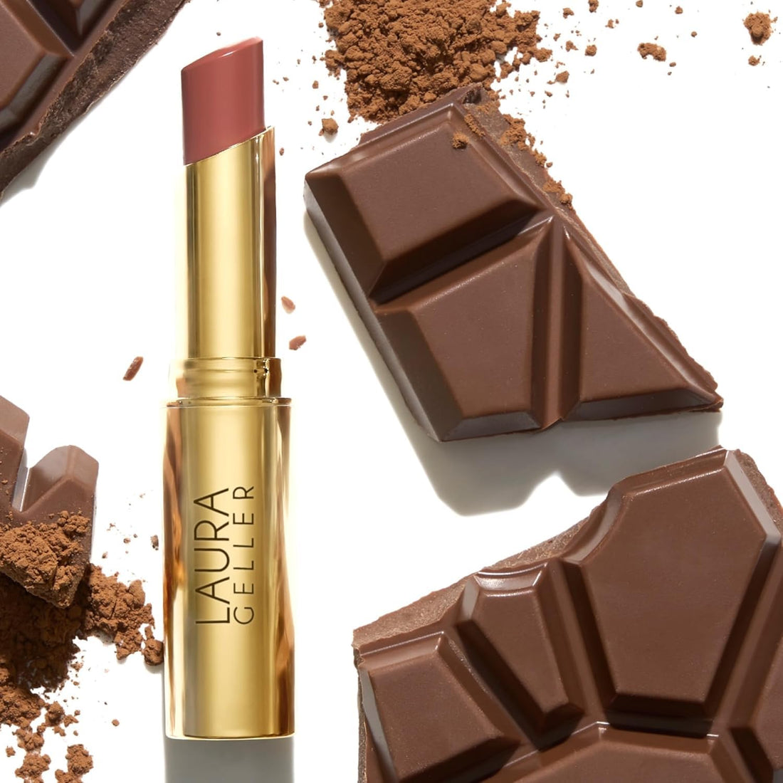 LAURA GELLER NEW YORK Jelly Balm Moisturizing Tinted Lip Balm - A Latte Love - Hydrating Vitamin E - Semi-Shine Finish