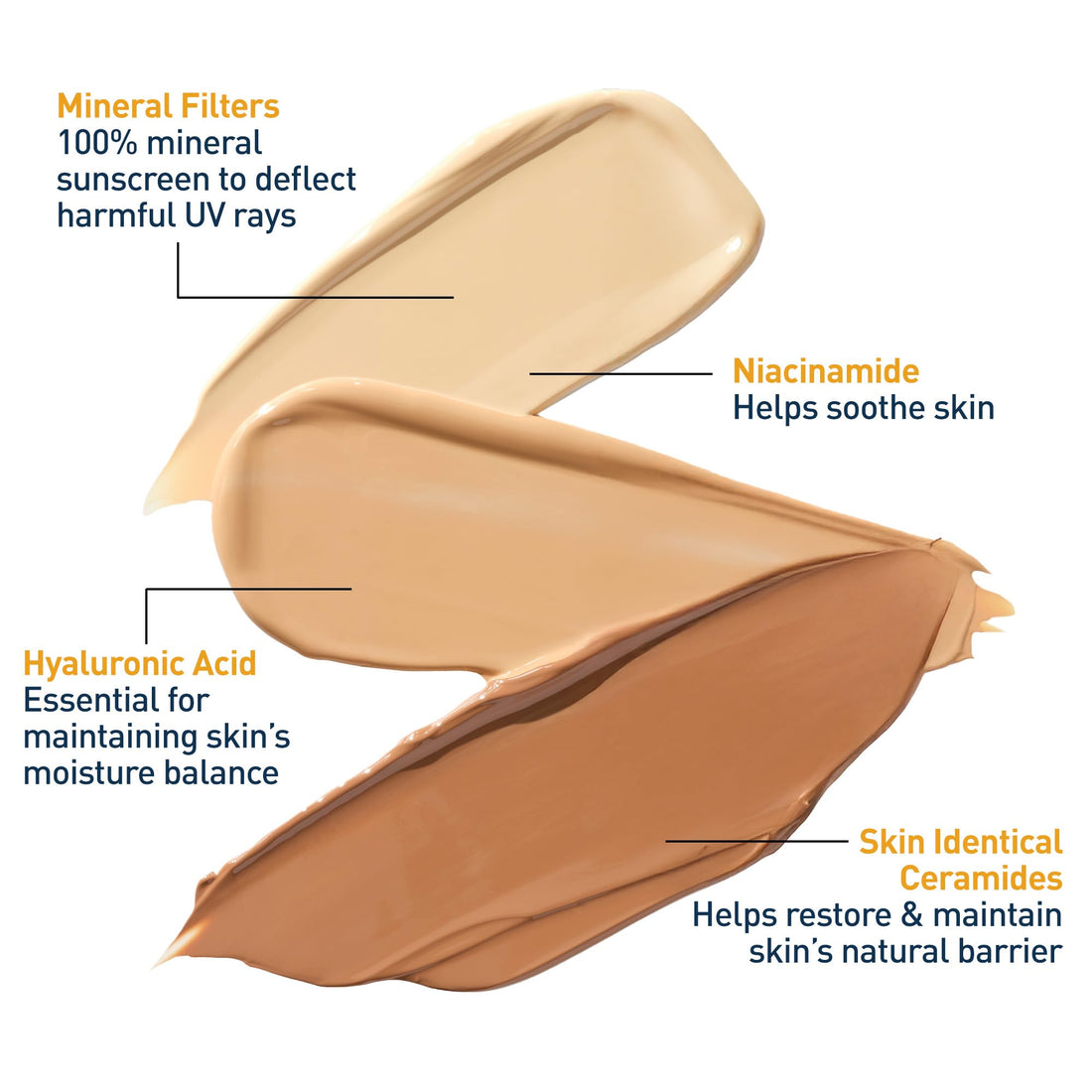 CeraVe Hydrating Mineral Sunscreen SPF 30 with Sheer Tint, Tinted Mineral Sunscreen with Zinc Oxide & Titanium Dioxide, Blends Seamlessly For Healthy Glow, Medium, 1.7 Fluid Ounce Halalzen