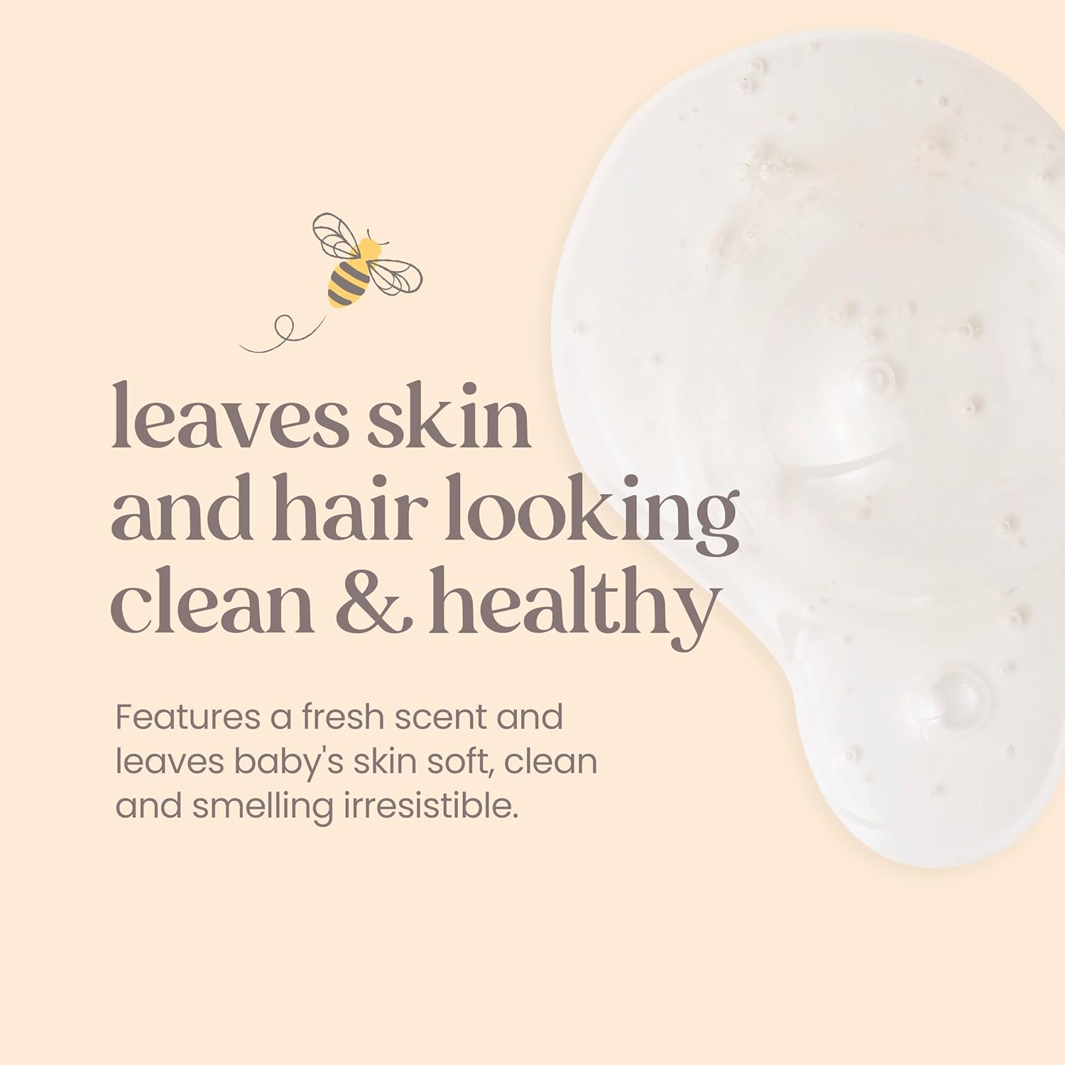 Burt's Bees Baby Shampoo & Wash, Tear Free Soap, Baby Care, Original,12 Ounce (Pack of 3) Halalzen