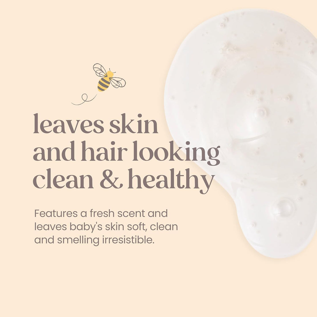 Burt's Bees Baby Shampoo & Wash, Tear Free Soap, Baby Care, Original,12 Ounce (Pack of 3) Halalzen