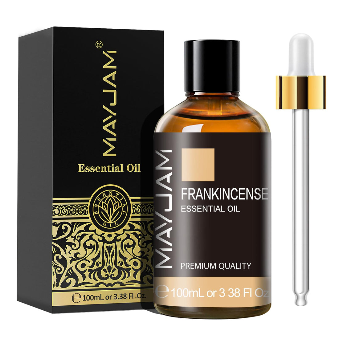 MAYJAM Sandalwood Essential Oils 100ML, Sandalwood Oil for Diffuser, Humidifier, DIY, Home, Office