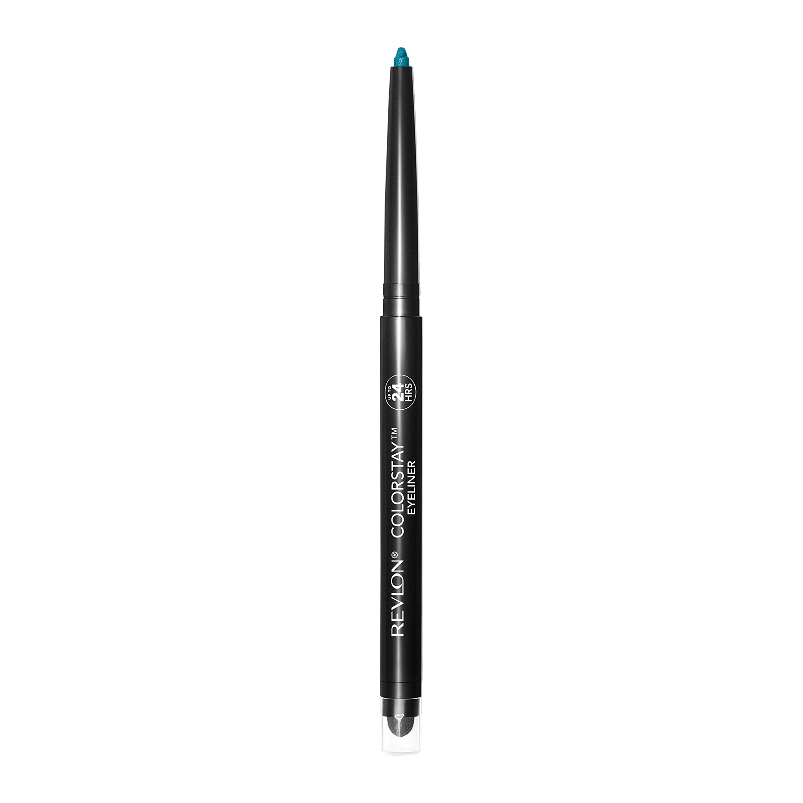 Revlon ColorStay Pencil Waterproof Eyeliner, Smudge-Proof, Eye Makeup with Built-In Sharpener, 201 Black, 2 pack