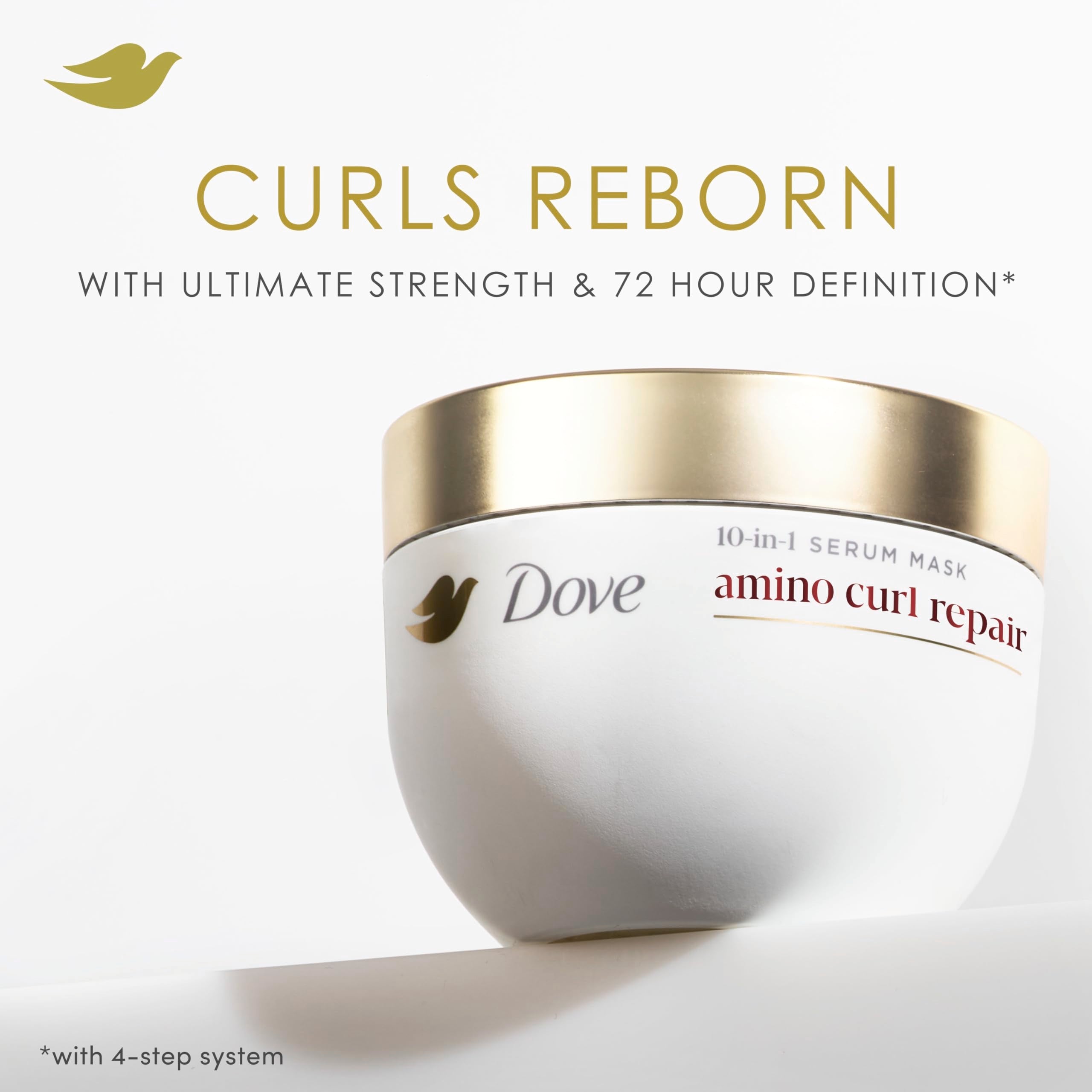 Dove Hair Intensive Repair 10in1 Serum Mask for Damaged Hair with Bio-Protein Care Technology and Amino Serum 9.2 fl oz Halalzen