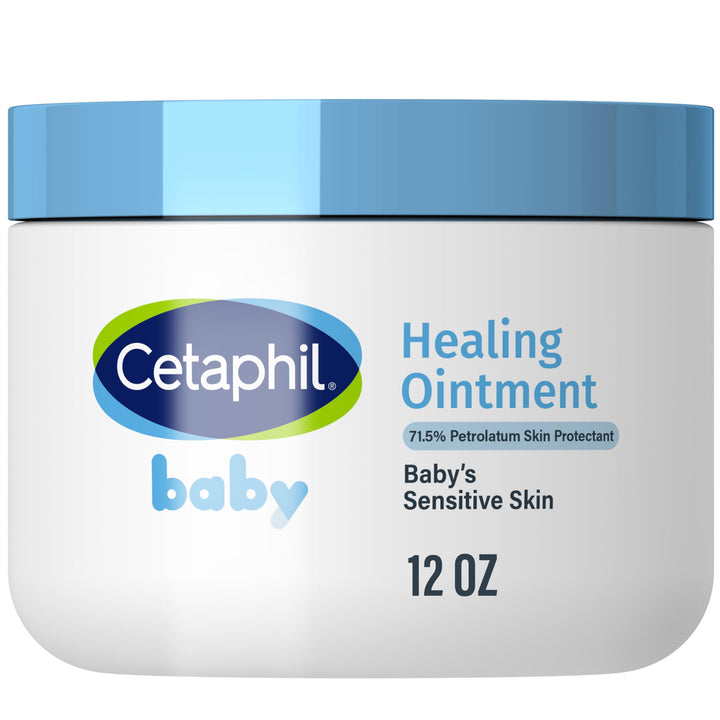 Cetaphil Baby Healing Ointment, Diaper Rash Ointment Soothes and Protects Baby's Irritated Skin, Skin Protectant For Dry Skin, 12oz Halalzen
