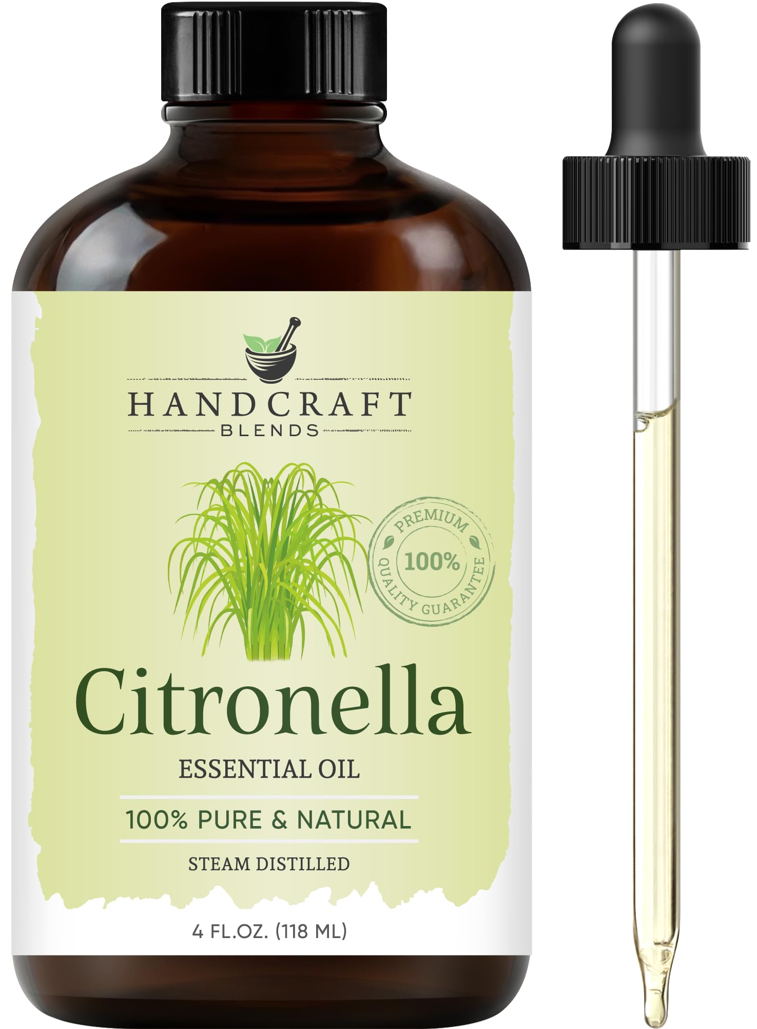 Handcraft Blends Eucalyptus Essential Oil - Huge 118 ml - 100% Pure and Natural - Premium Grade with Glass Dropper