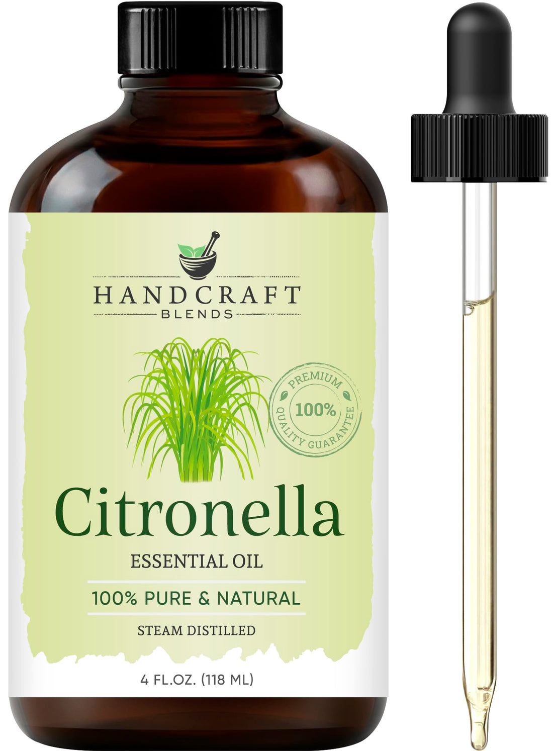 Handcraft Blends Eucalyptus Essential Oil - Huge 118 ml - 100% Pure and Natural - Premium Grade with Glass Dropper