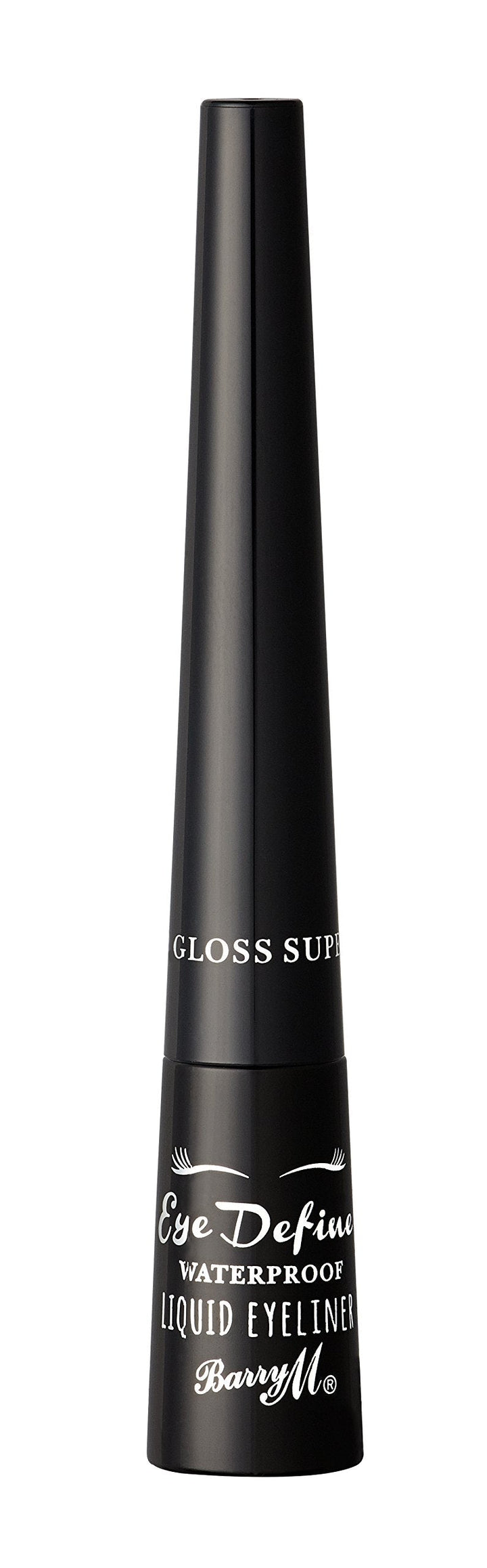 Barry M Cosmetics Eye Define Longlasting Liquid Eyeliner, Super Gloss Black Halalzen