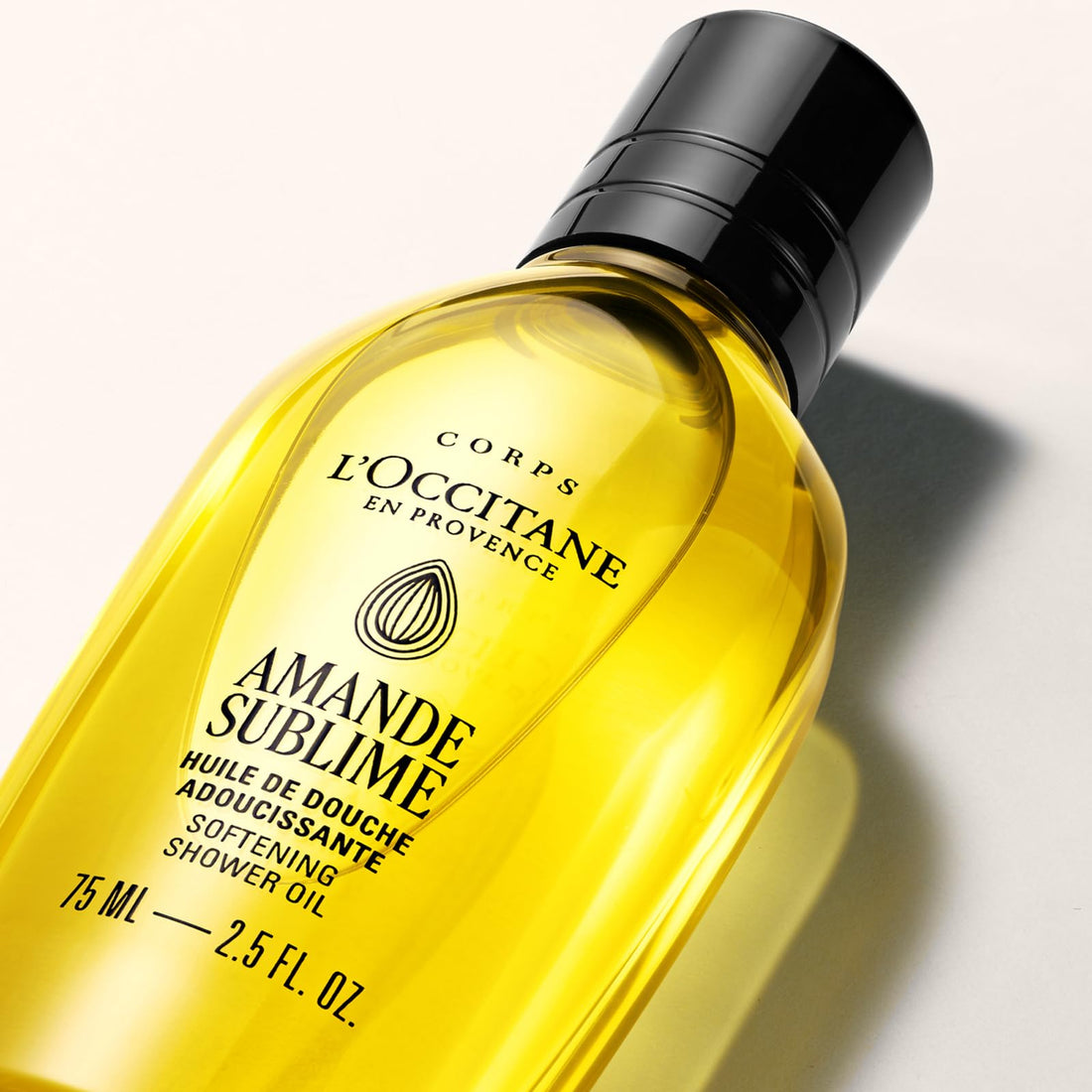 L'OCCITANE - Almond (Amande Sublime) Shower Oil - Soothing and firming - Made in France