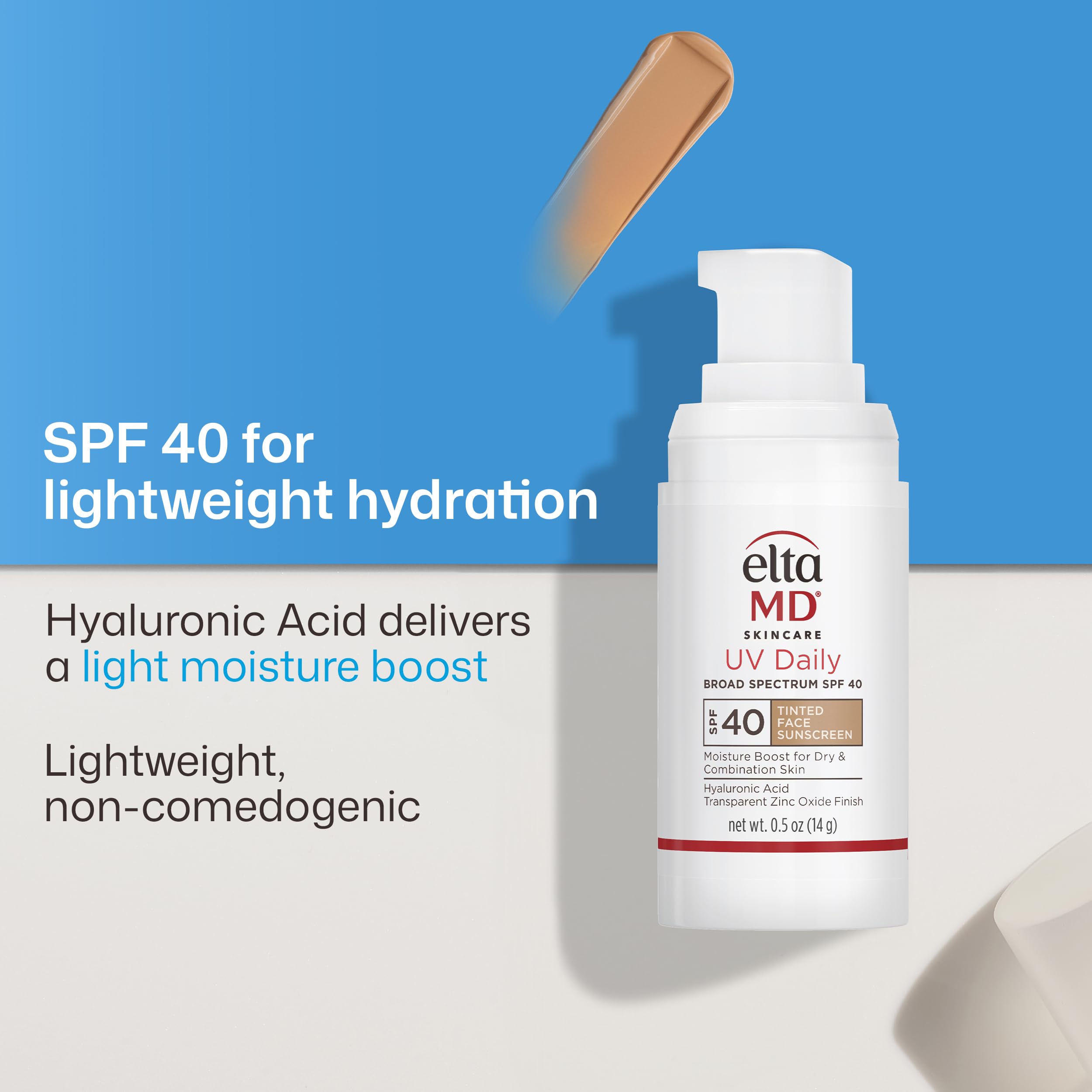 EltaMD UV Daily SPF 40 Face Sunscreen Moisturizer with Zinc Oxide, Daily Face Moisturizer with SPF, Sunscreen for Dry Skin Halalzen